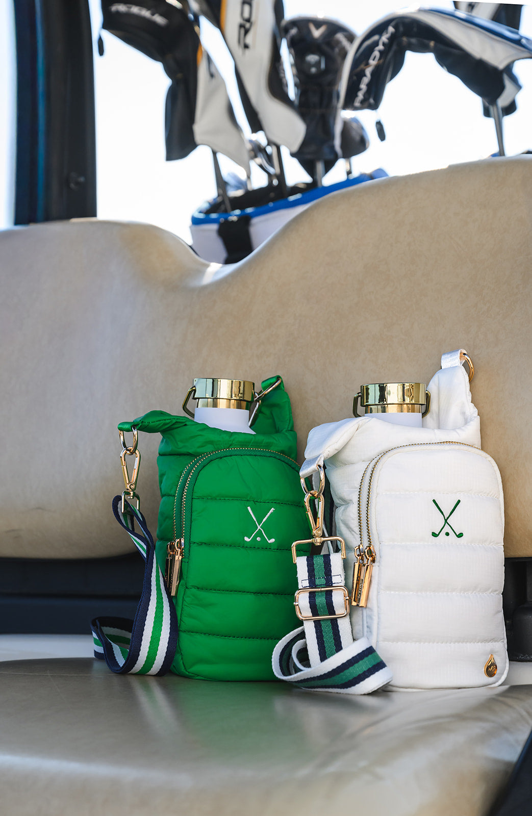 White Ripstop HydroBag® with Golf Embroidery