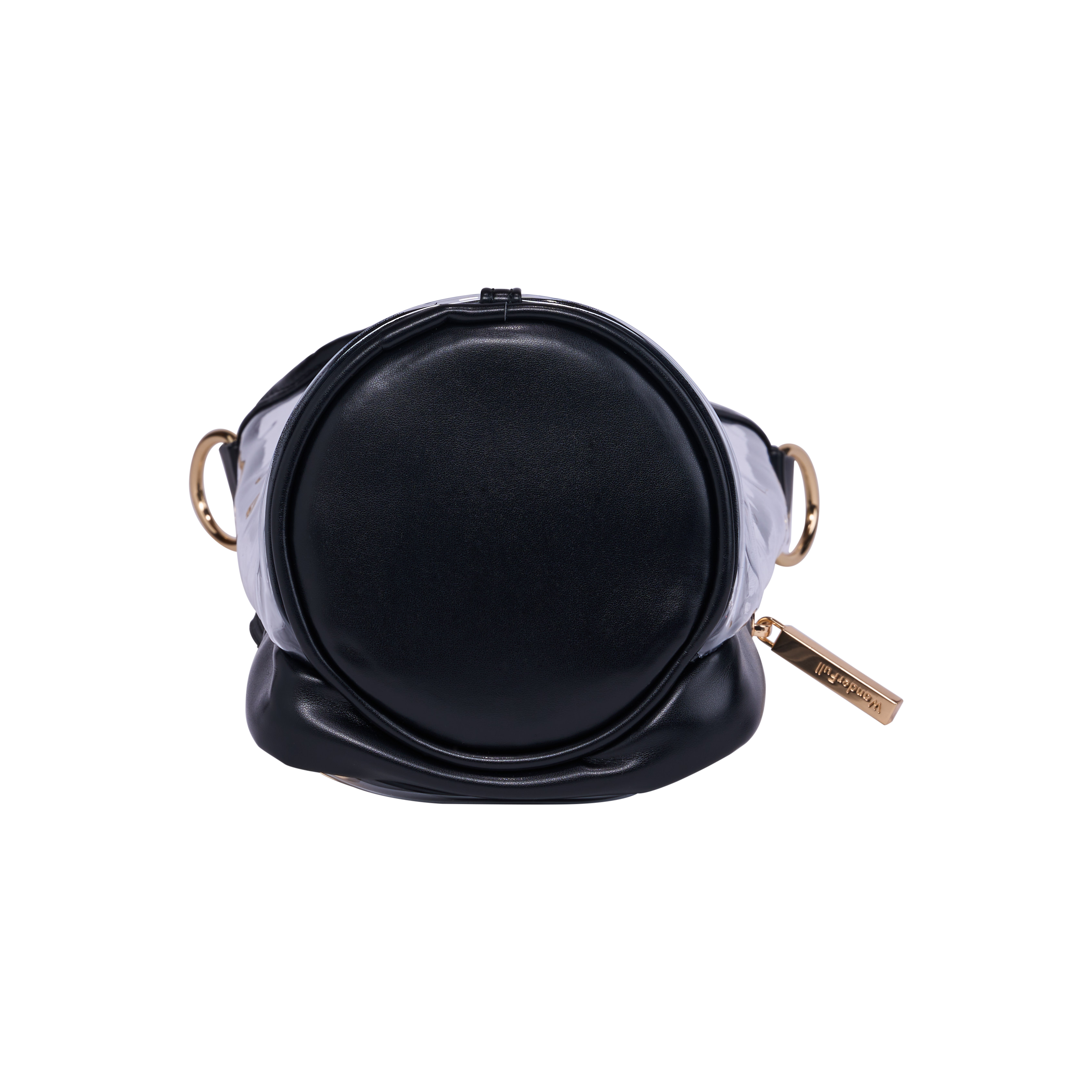 Clear HydroBag® Stadium with Black Trim and Matching Pouch