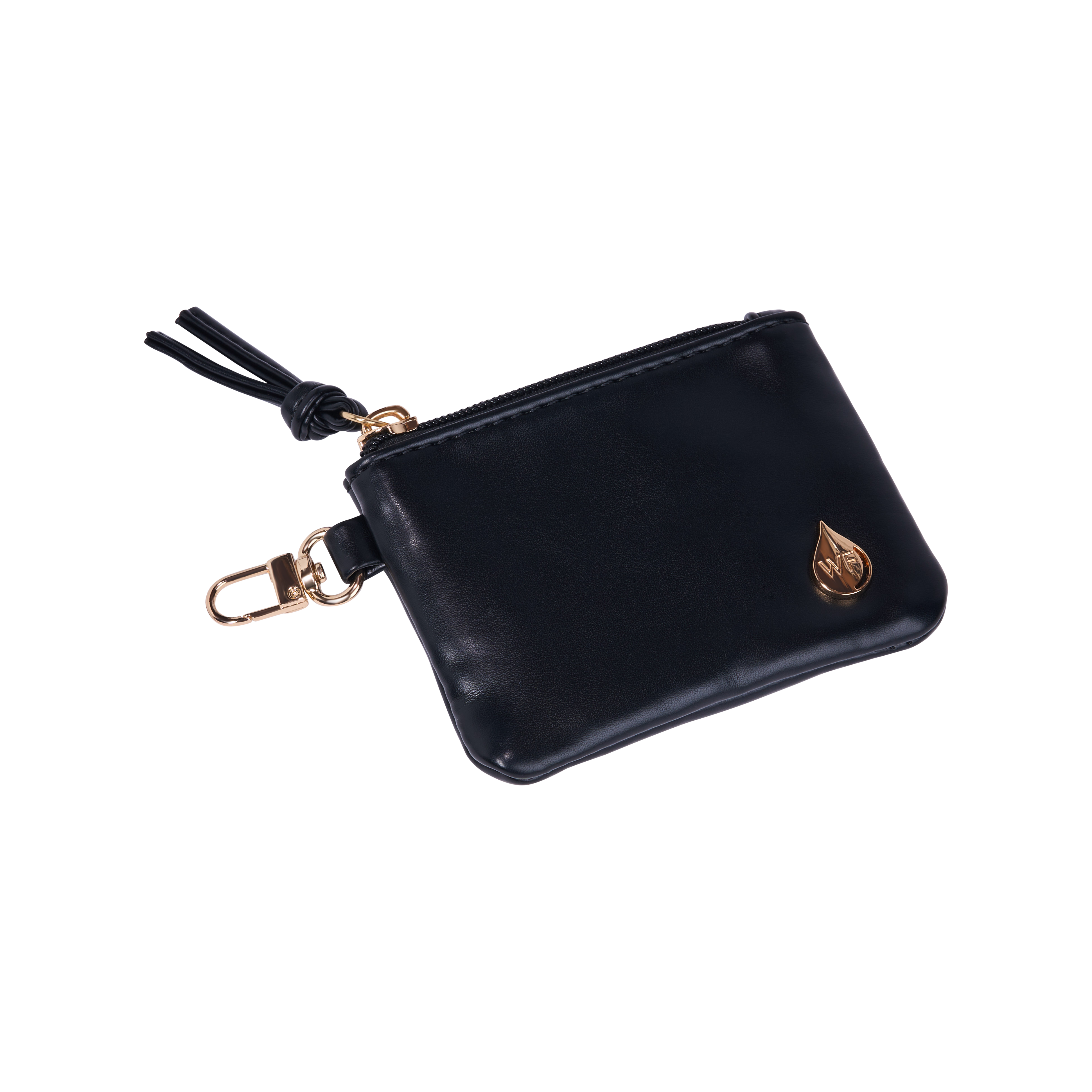Clear HydroBag® Stadium with Black Trim and Matching Pouch