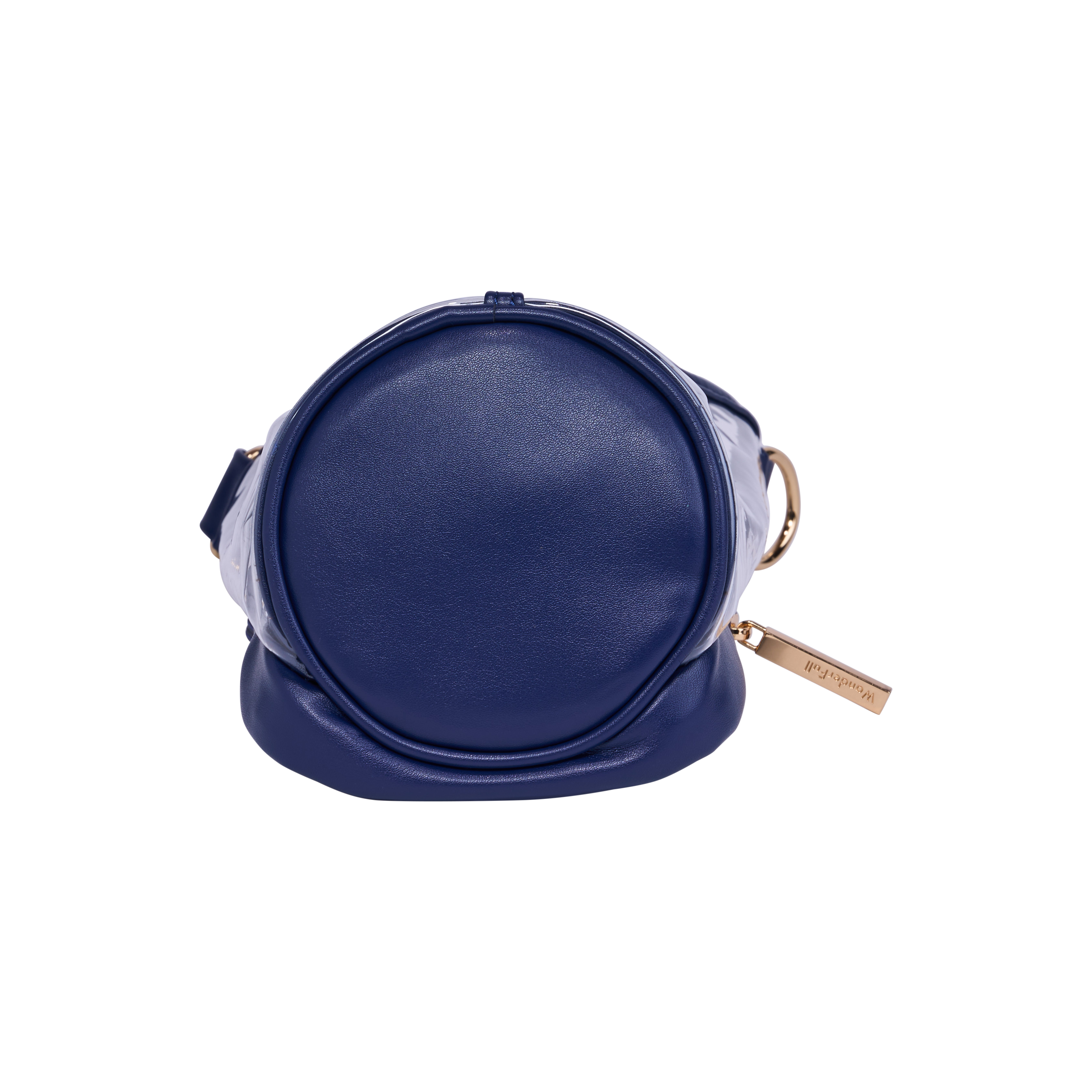 Clear HydroBag® Stadium with Navy Trim and Matching Pouch