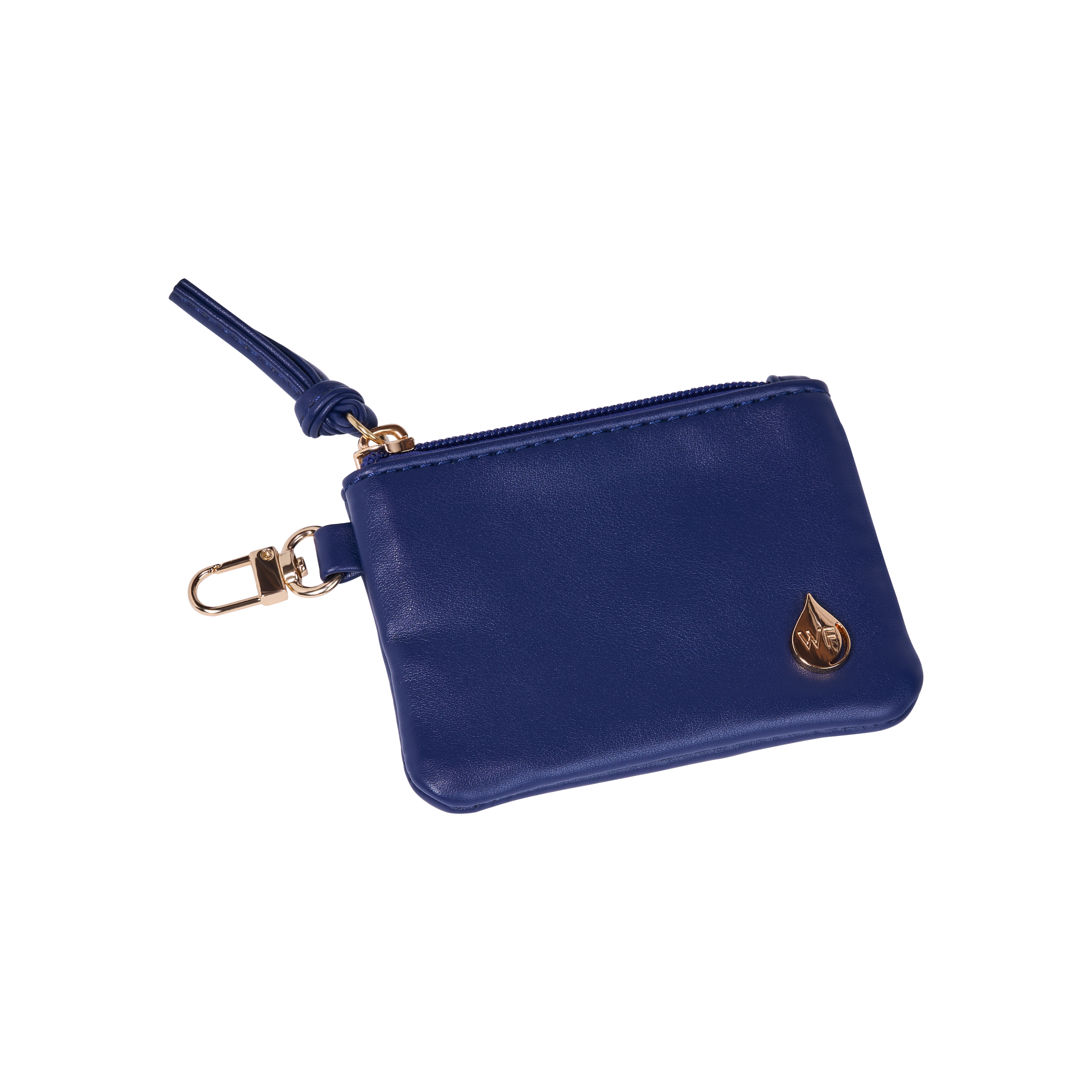 Clear HydroBag® Stadium with Navy Trim and Matching Pouch