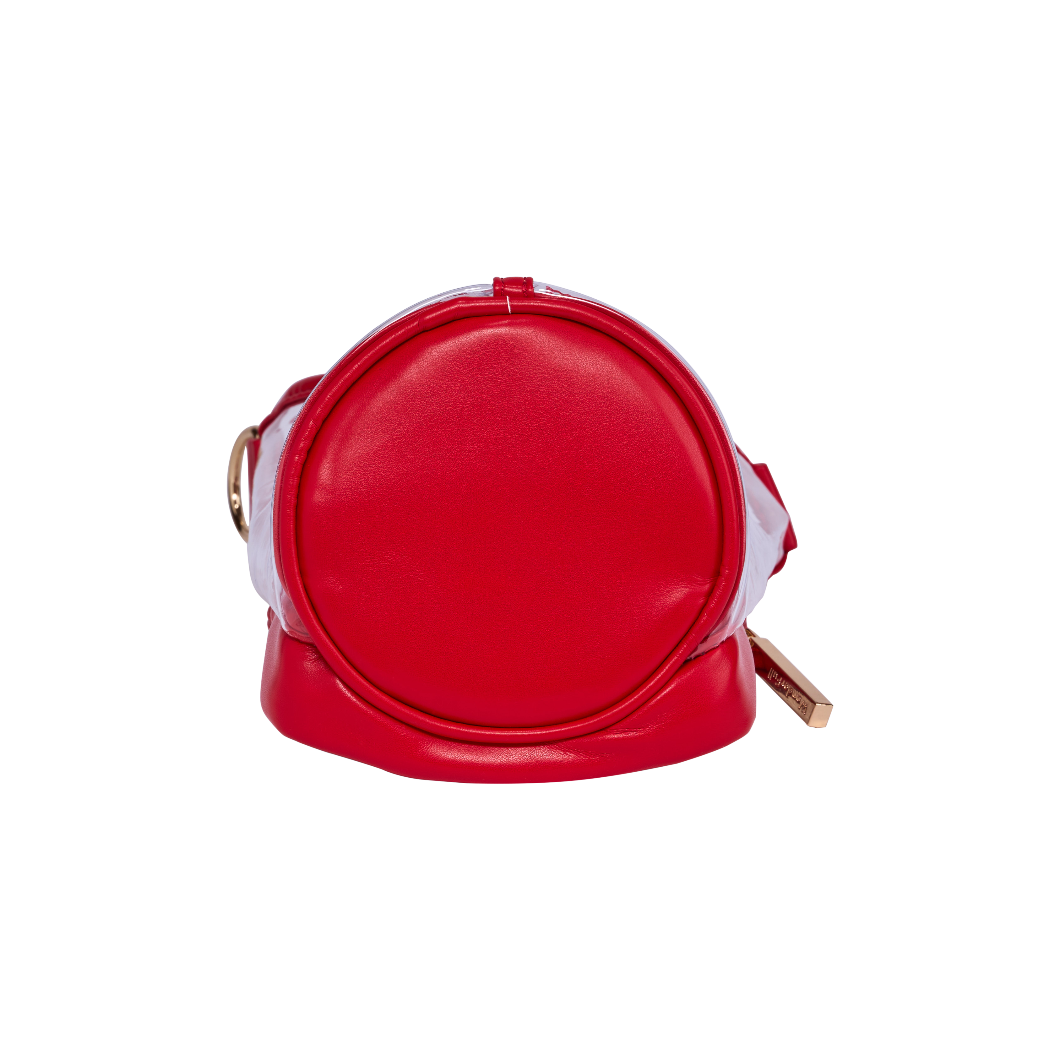 Clear HydroBag® Stadium with Red Trim and Matching Pouch
