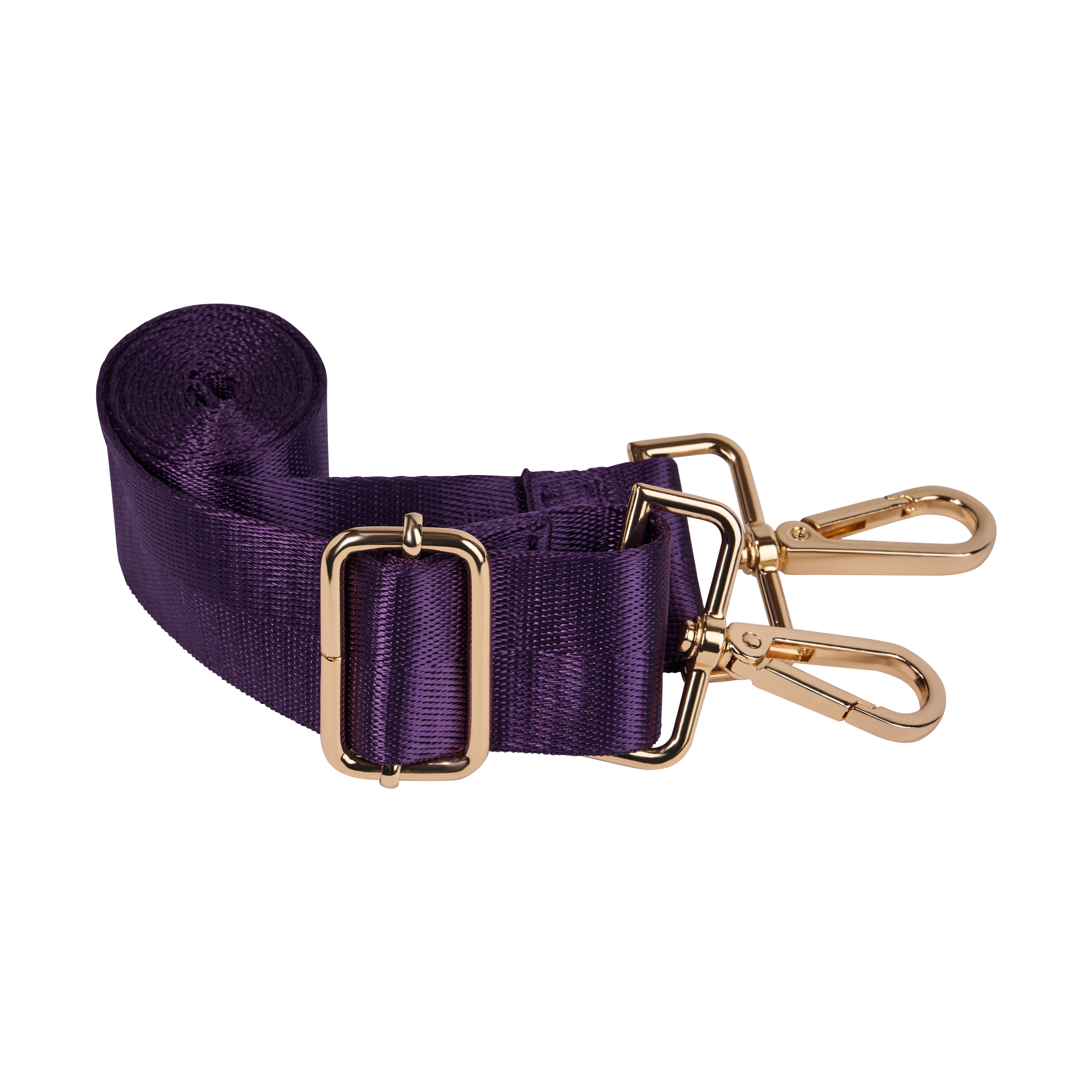 Clear HydroBag® Stadium with Purple Trim and Matching Pouch