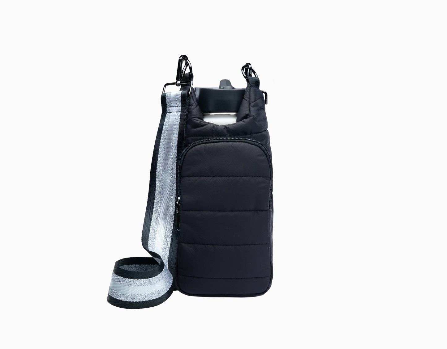 Wholesale - Black Matte HydroBag with Silver Strap