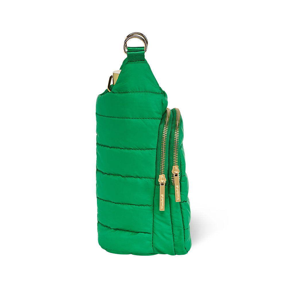 Kelly Green Matte HydroBag® with Pink/Green Strap