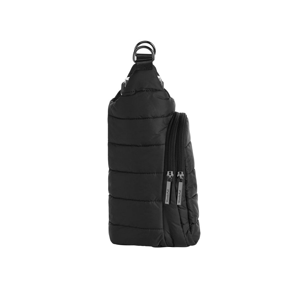 Black Matte HydroBag® with Red/Black Strap