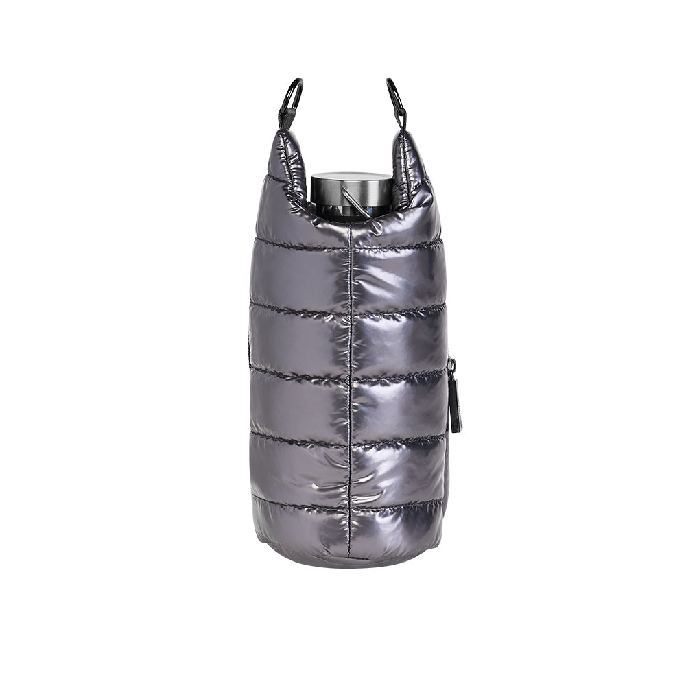 Pewter Glossy HydroBag® with Camo Strap