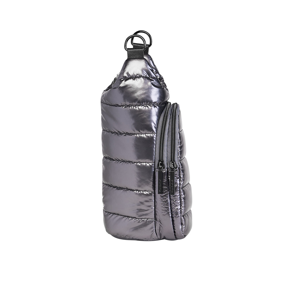 Pewter Glossy HydroBag® with Camo Strap