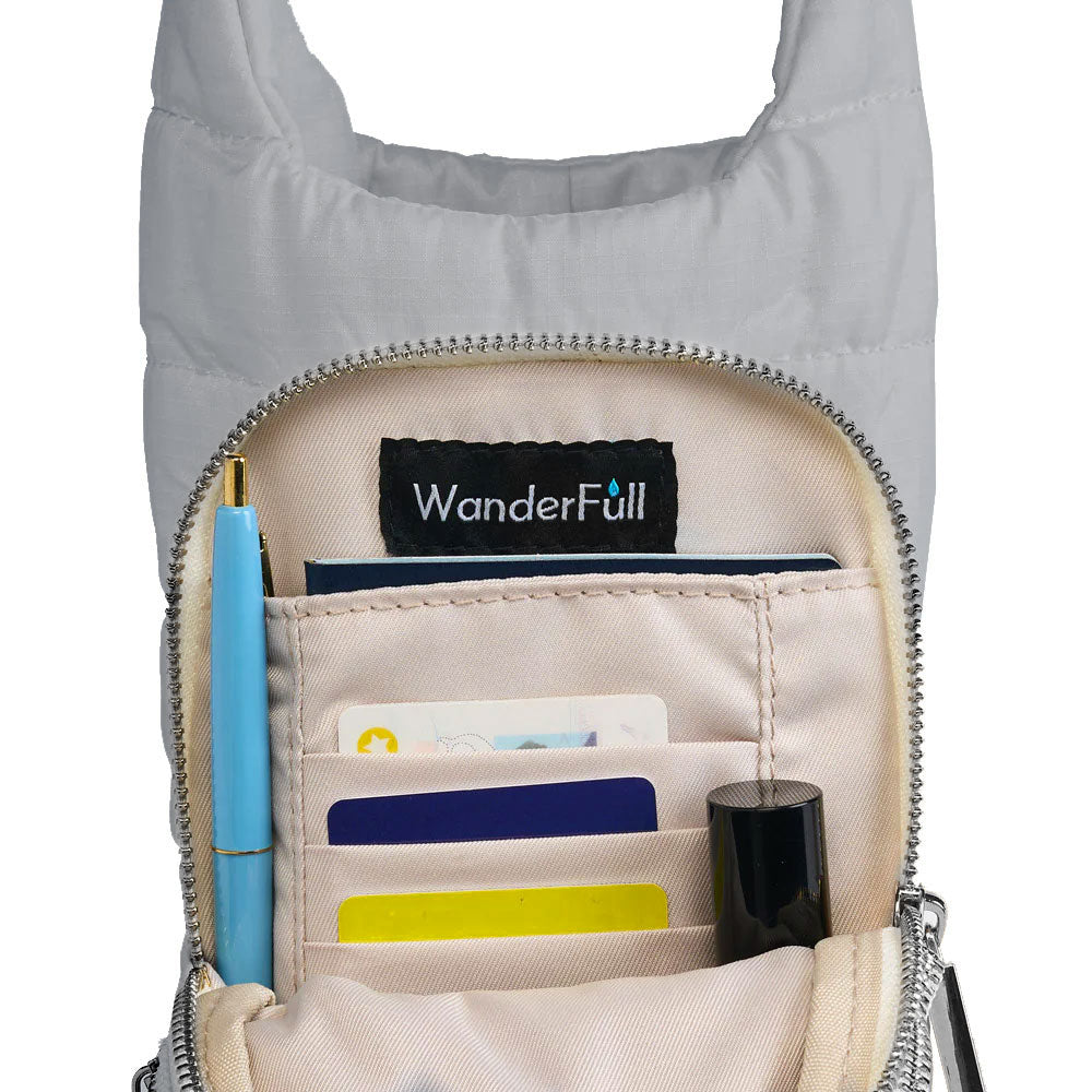 Sky Gray HydroBag® Dark Gray Patterned Strap