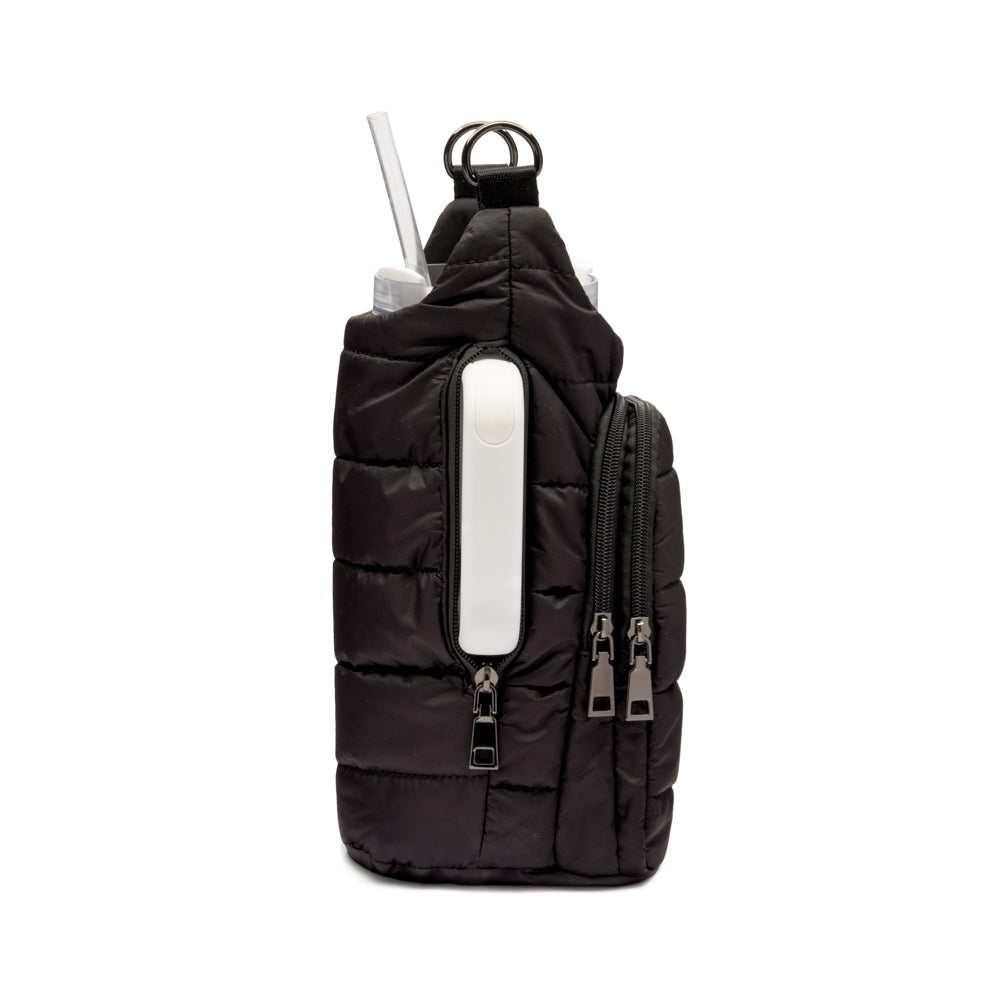 No Logo HydroBag® HANDLE™- Black Matte with Black Strap