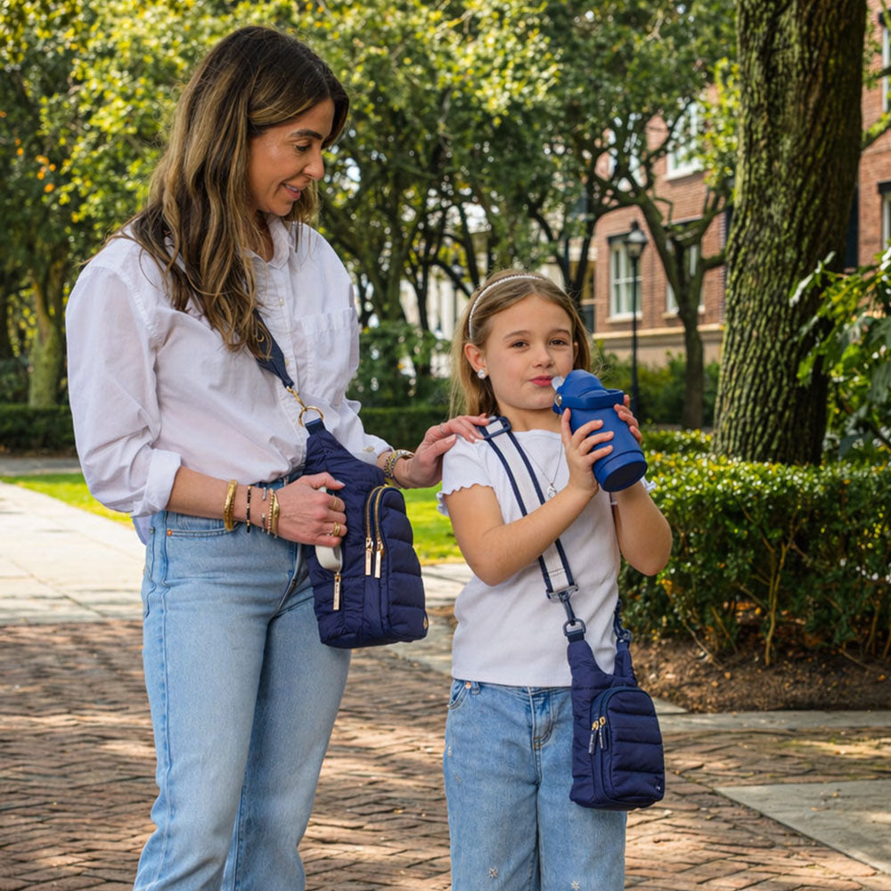 Mom and Me Bundle - Island Navy HydroBag® and matching Mini HydroBag® For Kids