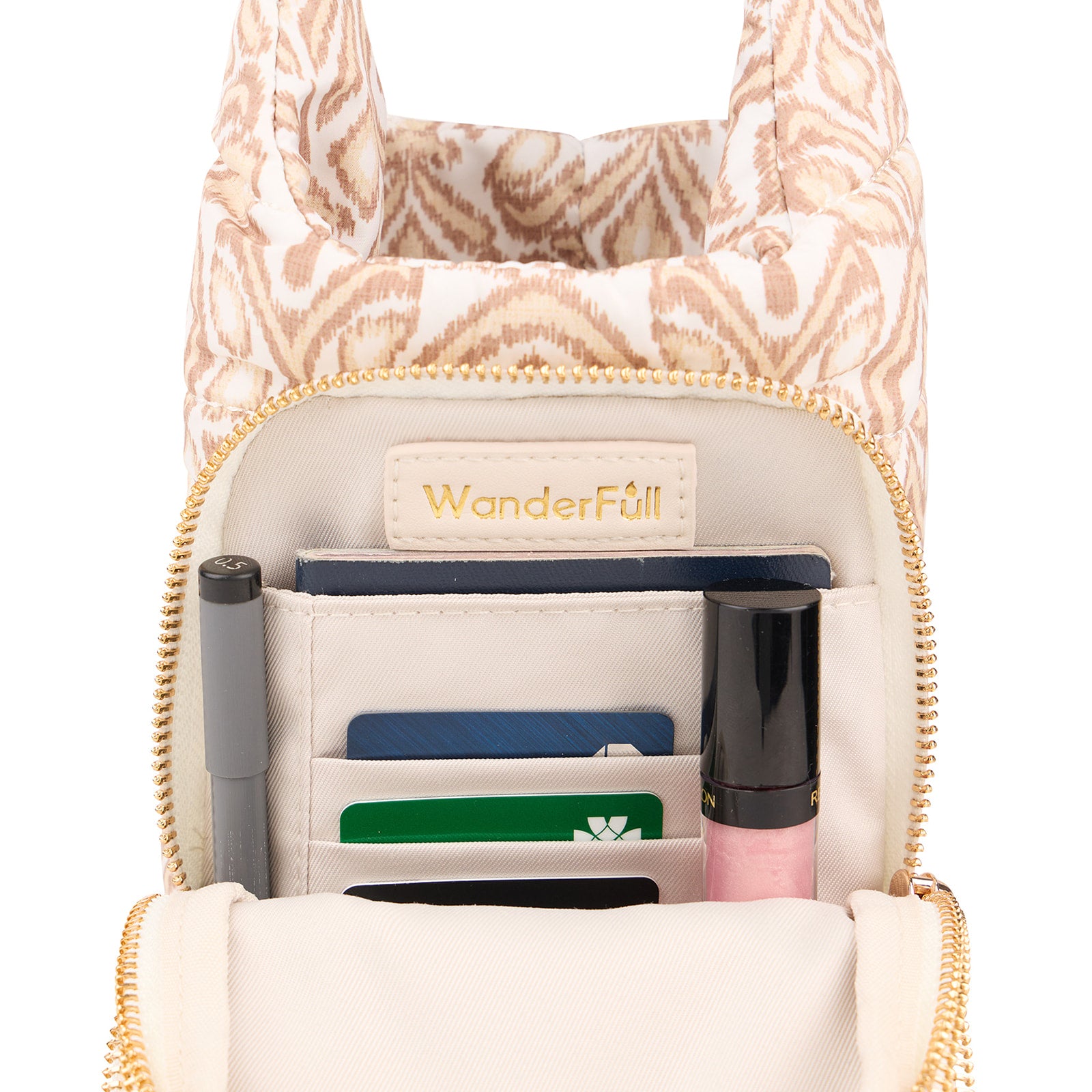 Natural Ikat Print HydroBag®