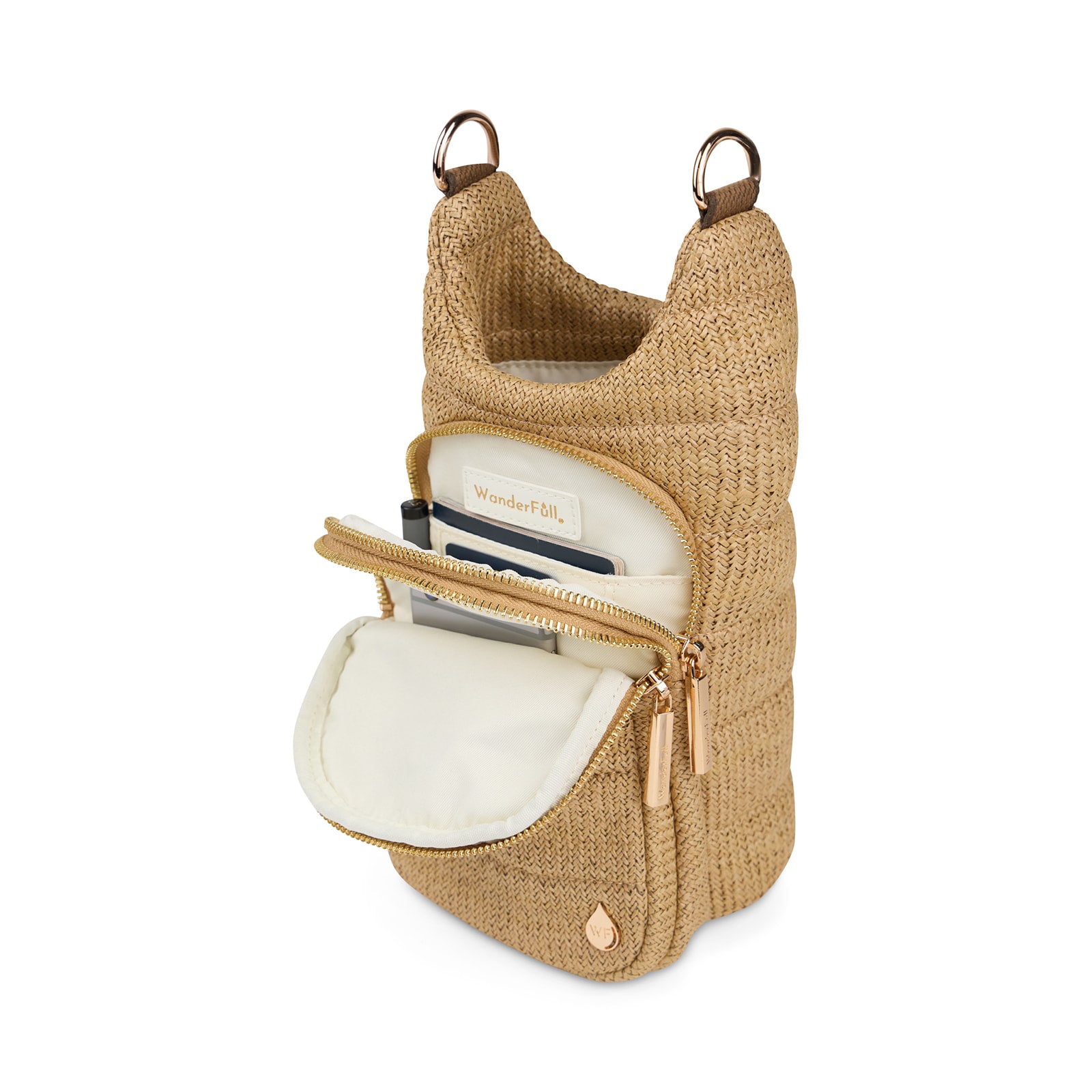 Natural Faux Raffia HydroBag®