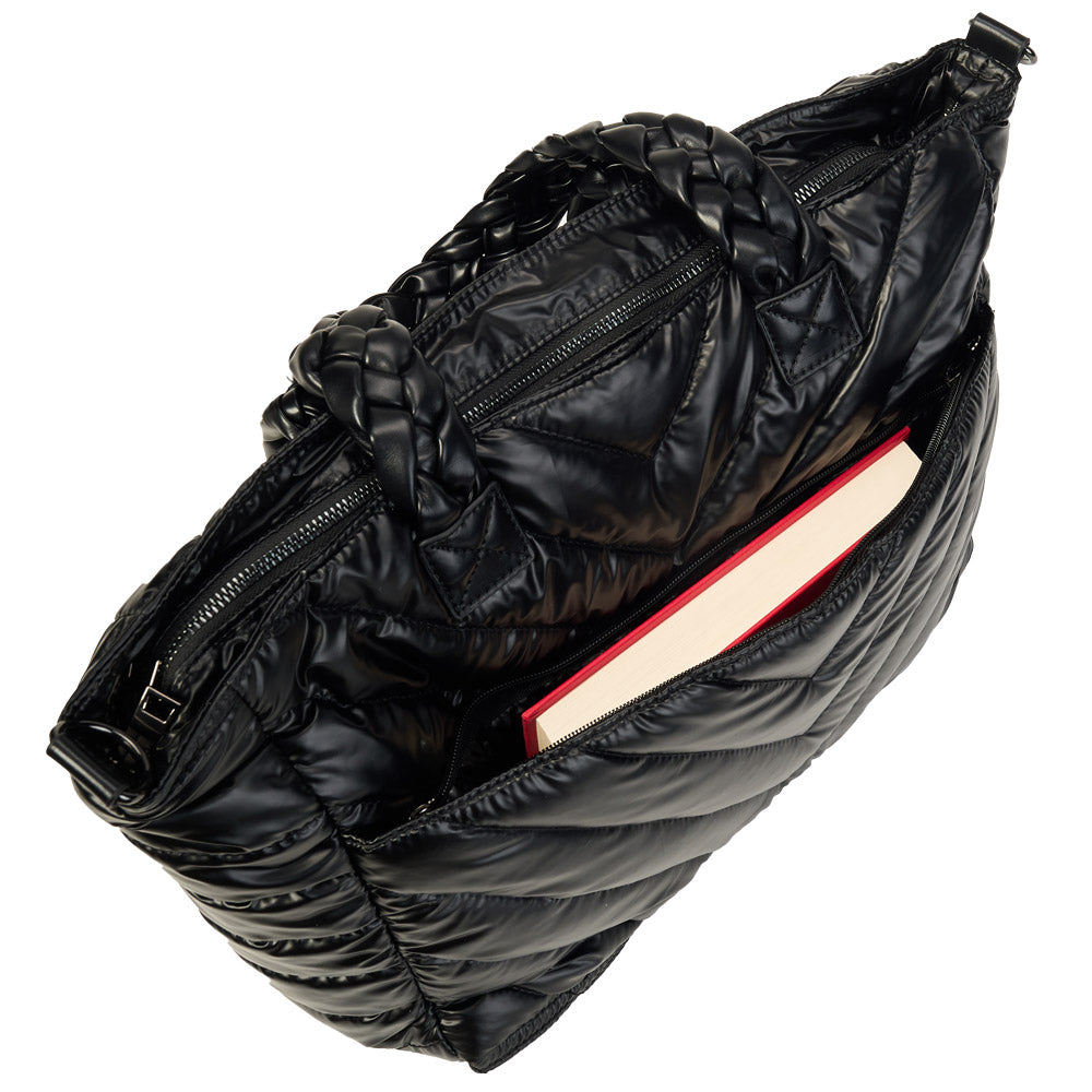 Black Quilted HydroTote® - Smaller by a Smidge