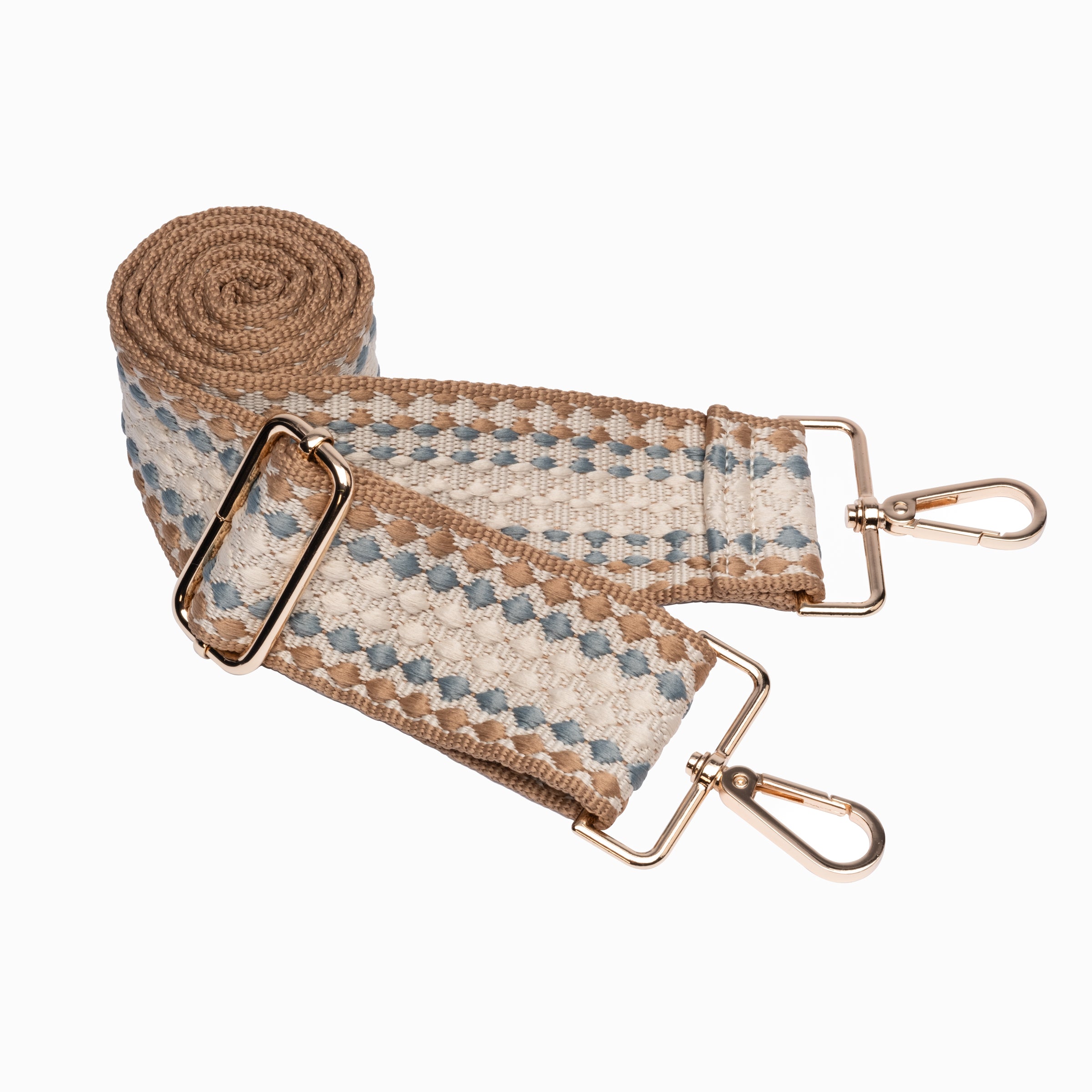 Camel Glossy HydroBag with Camel Patterned Strap
