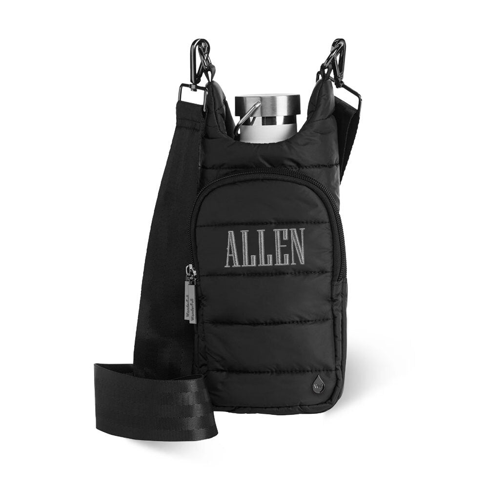 Black Matte HydroBag® with Black Strap