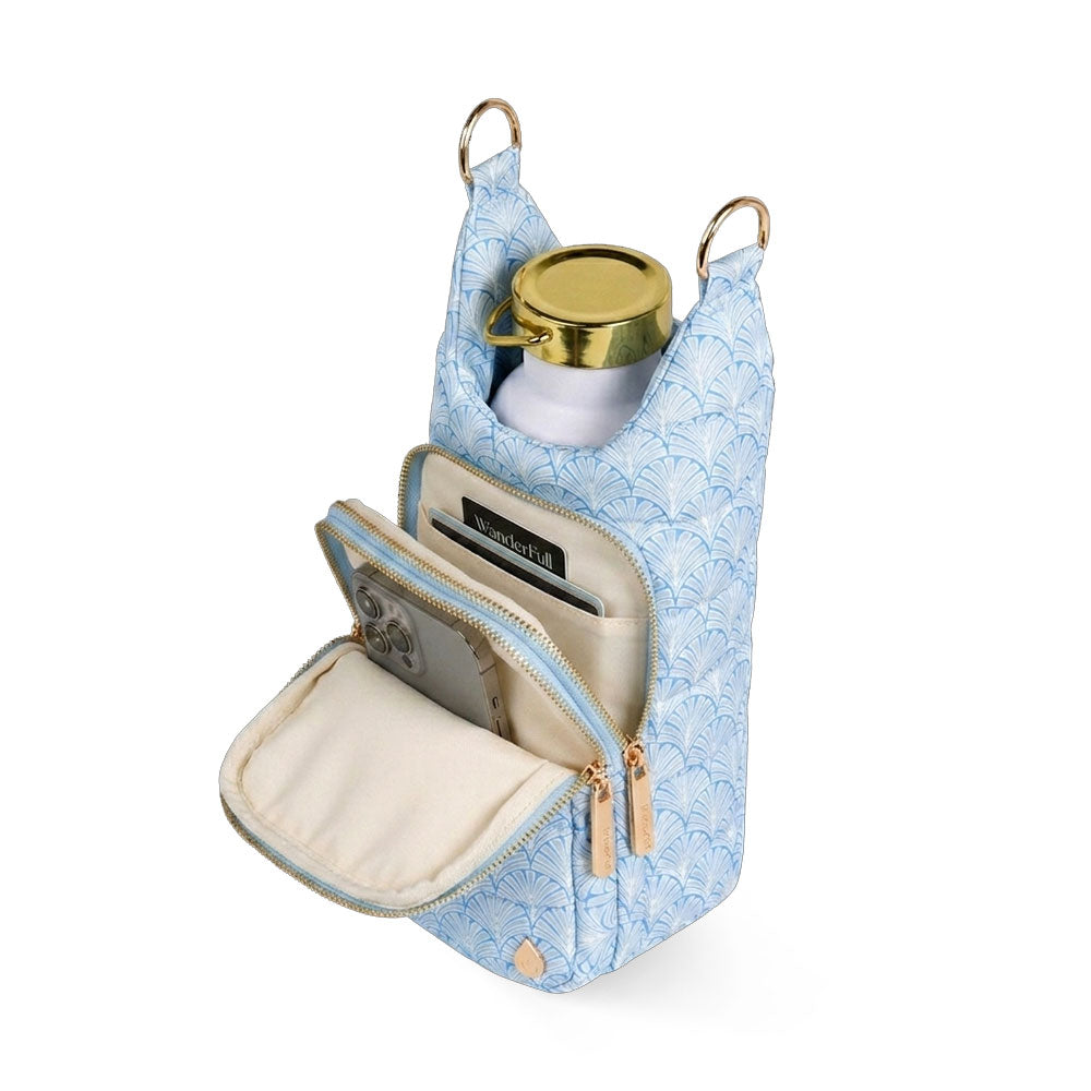 Blue Scallop Print HydroBag®