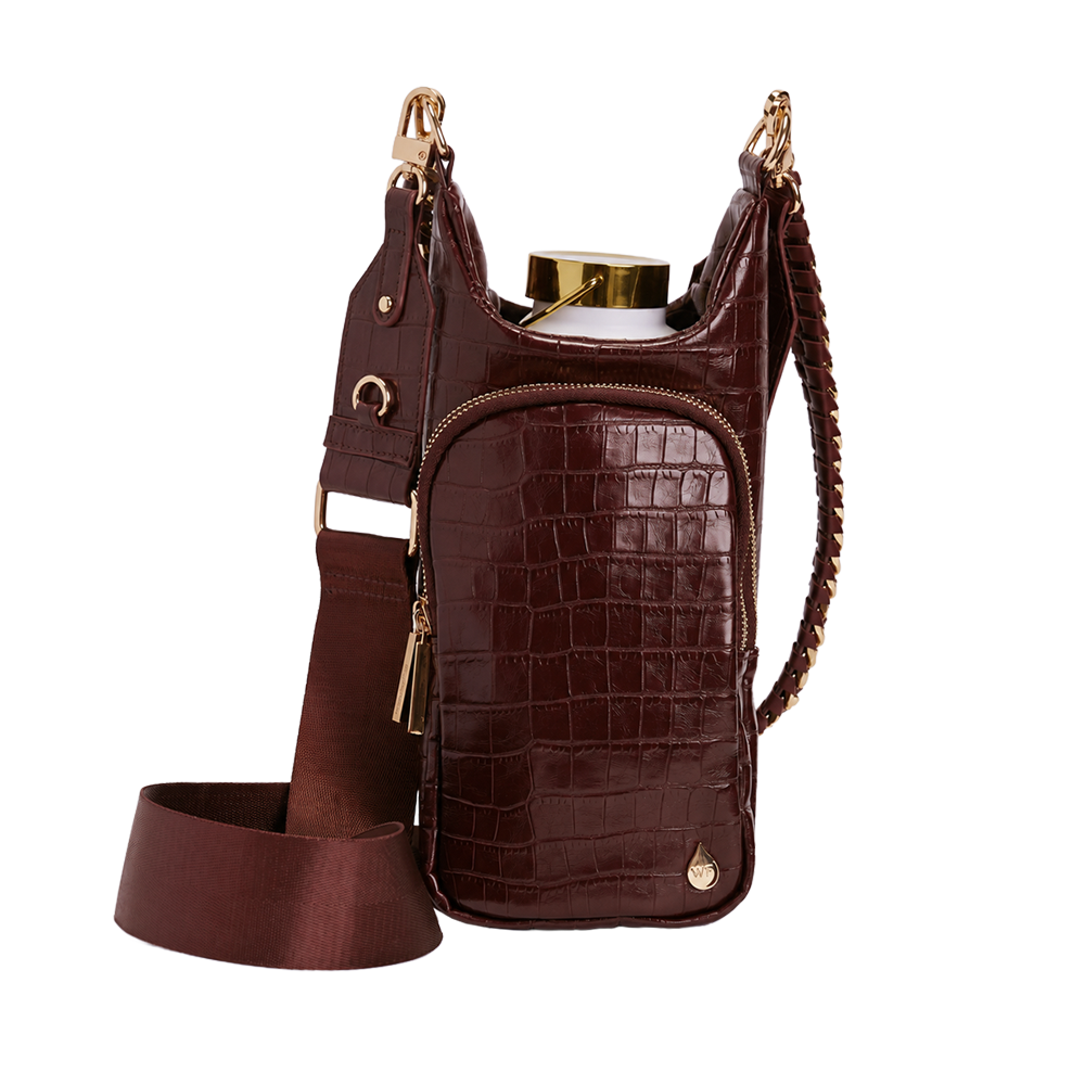 Merlot Faux Croc HydroBag®