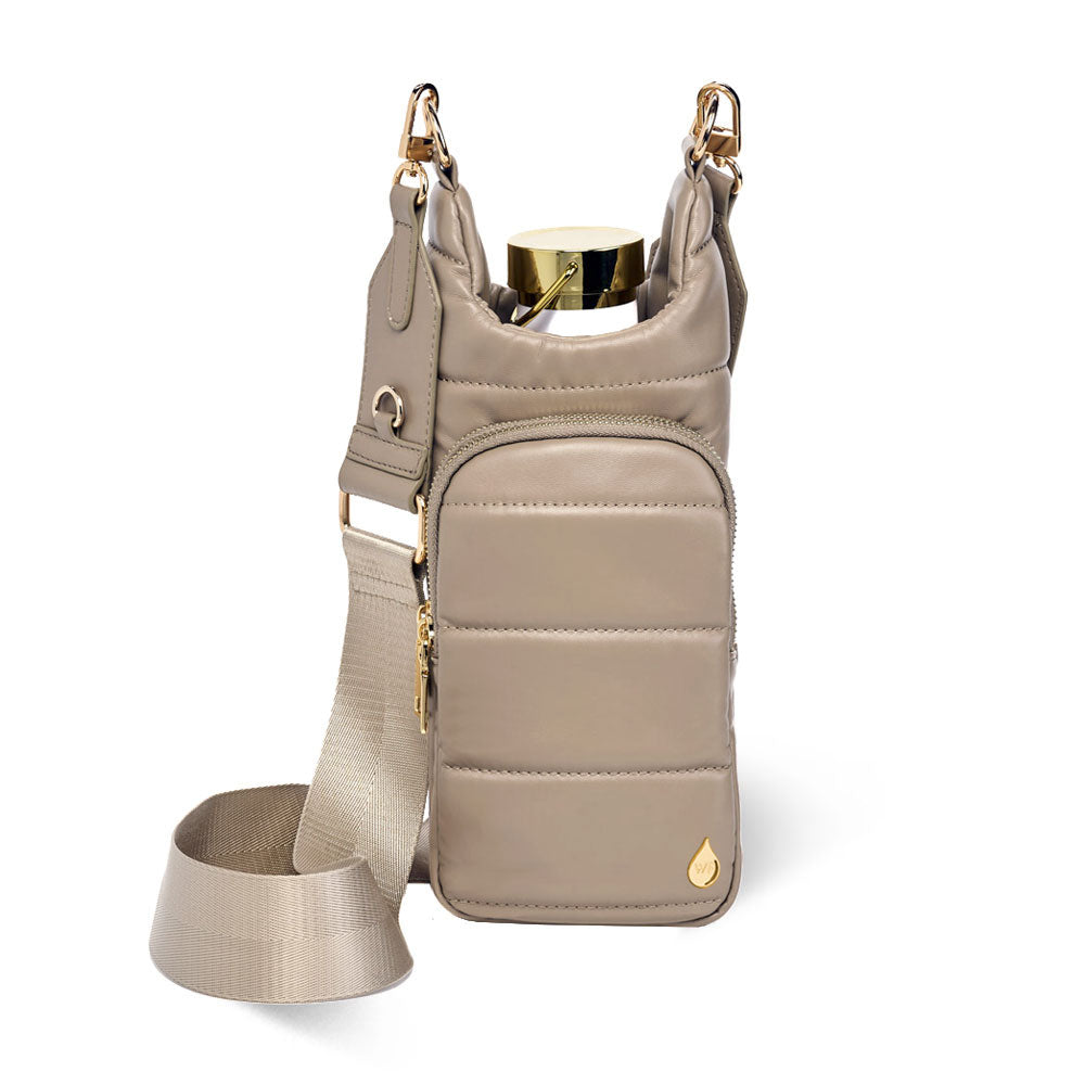 Taupe Vegan Leather Hydrobag® with Strap Bundle