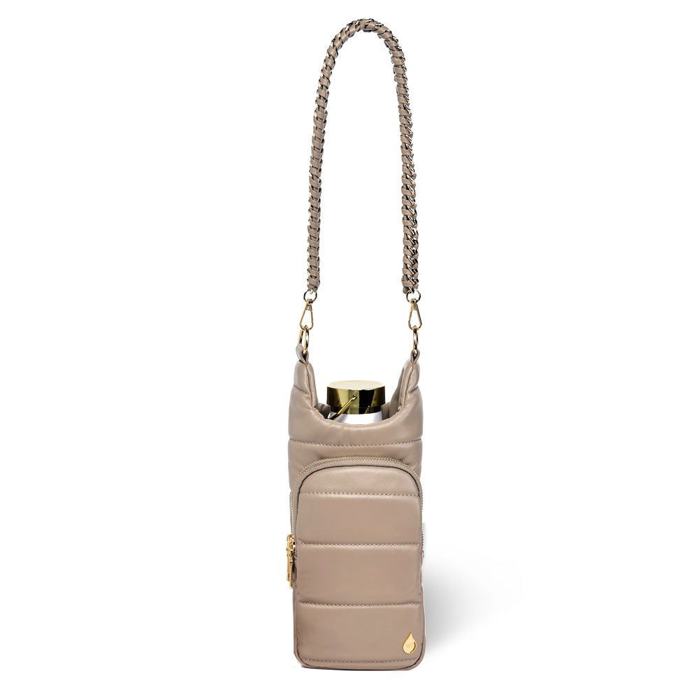 Taupe Vegan Leather Hydrobag® with Strap Bundle