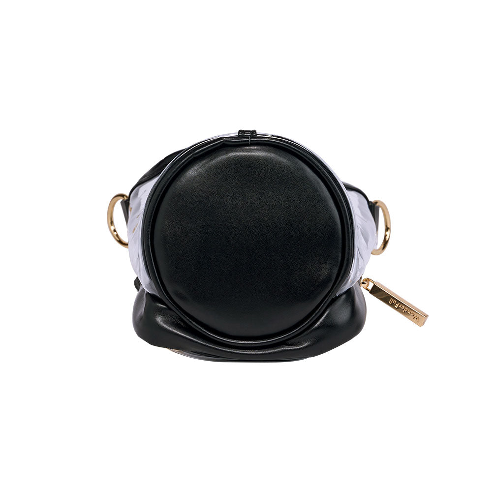 Clear HydroBag® Stadium with Black Trim and Matching Pouch
