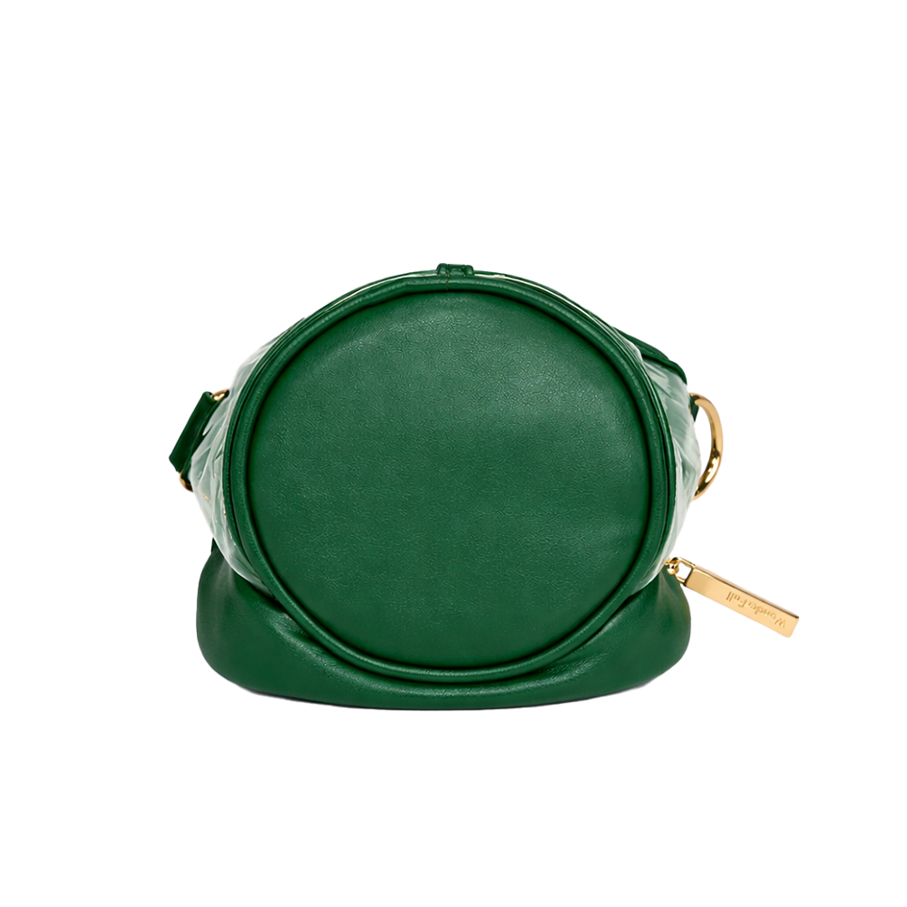 Clear HydroBag® Stadium with Augusta Golf Green Trim and Matching RFID Pouch