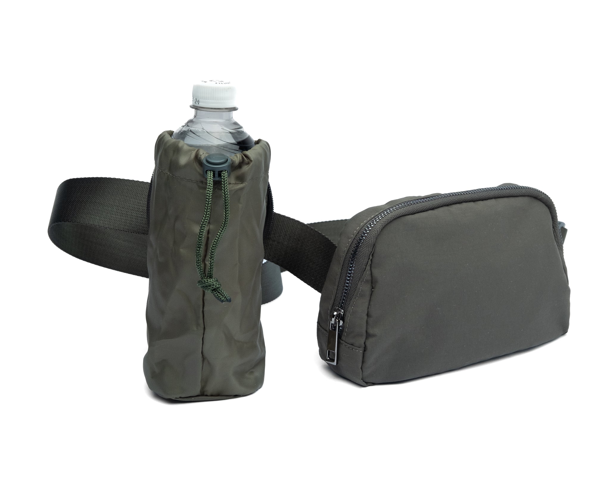 Army Green Shiny HydroBag® with Camo Strap main image 1