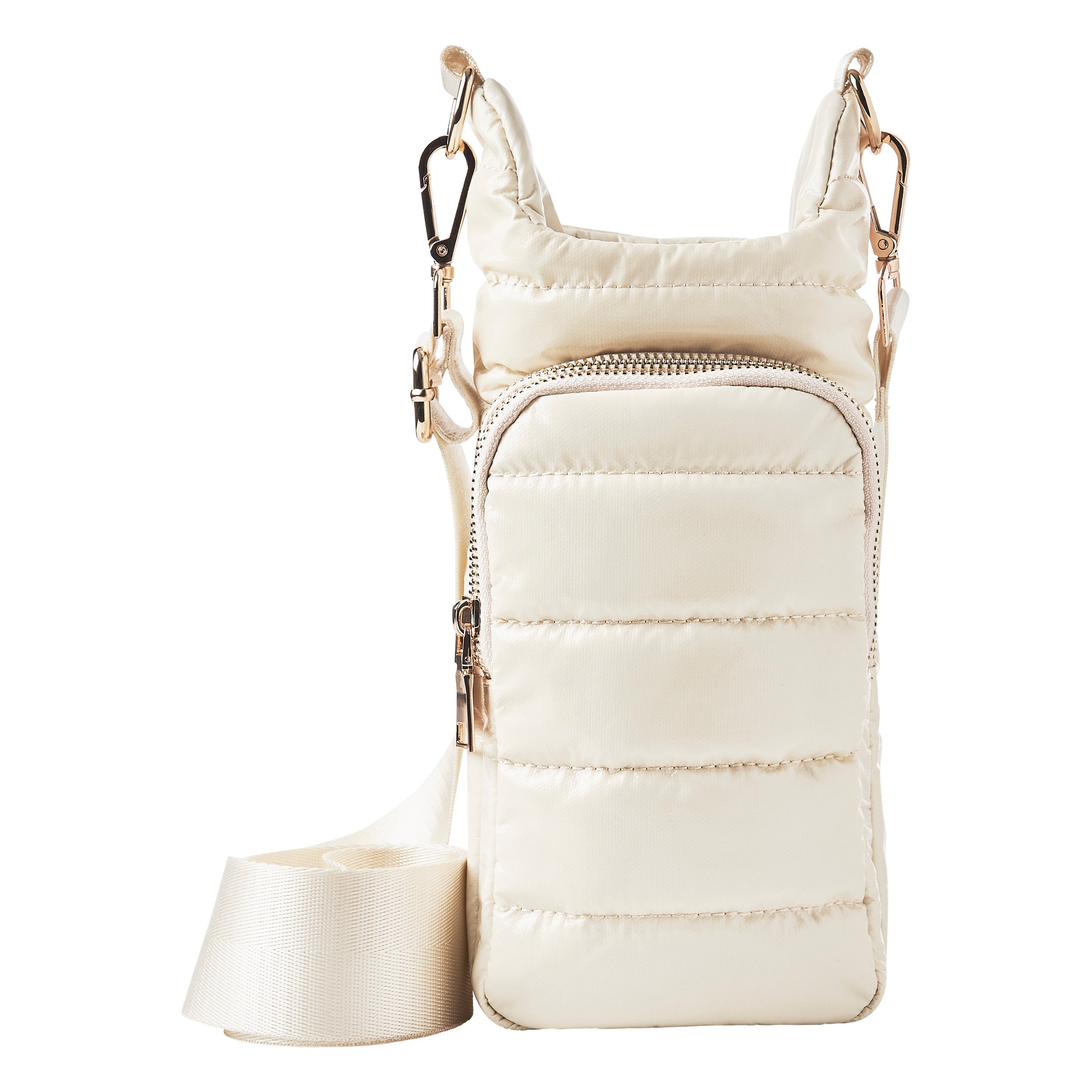 Wholesale - Ivory Glossy HydroBag™ with Solid Matching Strap