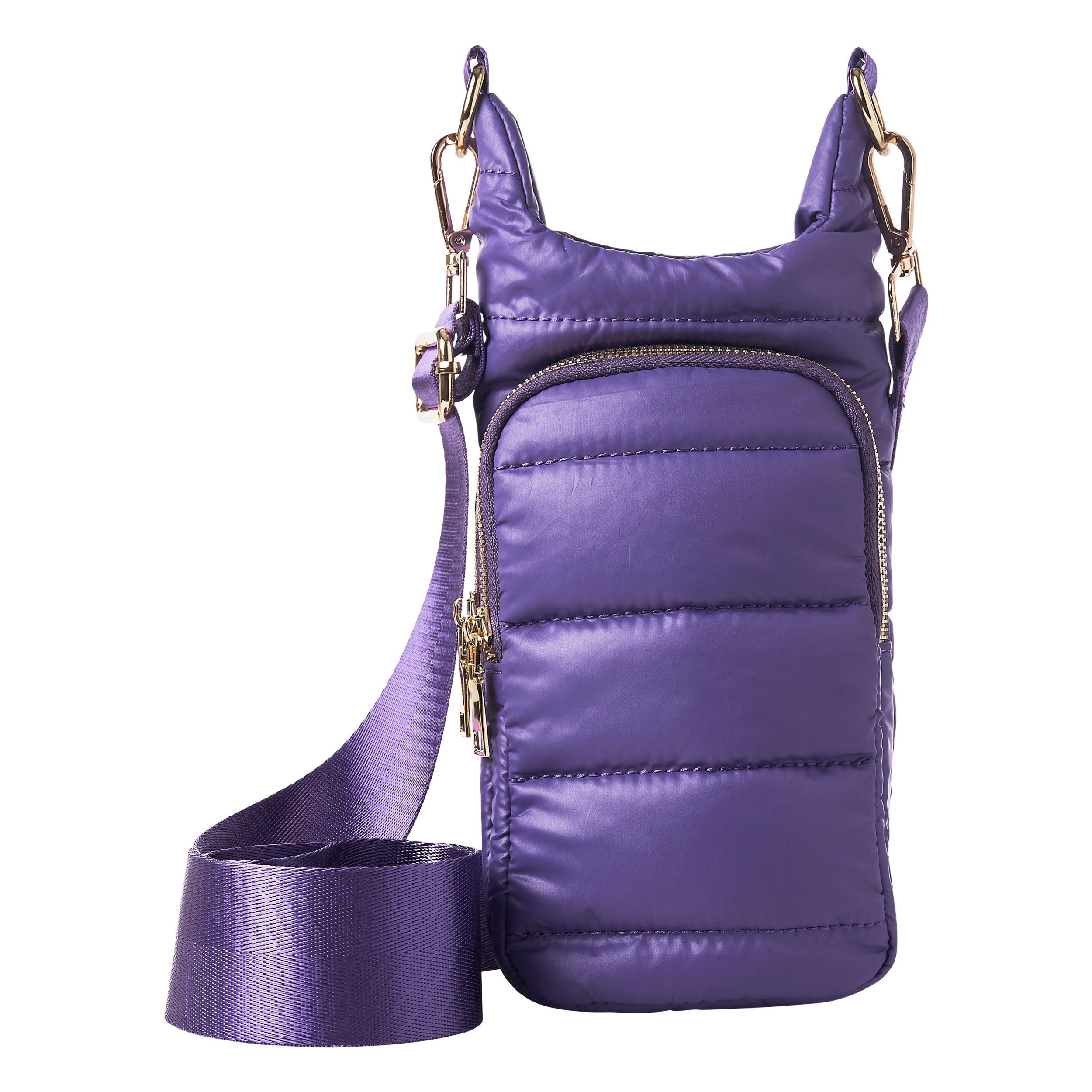 Deep Violet Matte HydroBag with Matching Solid Strap