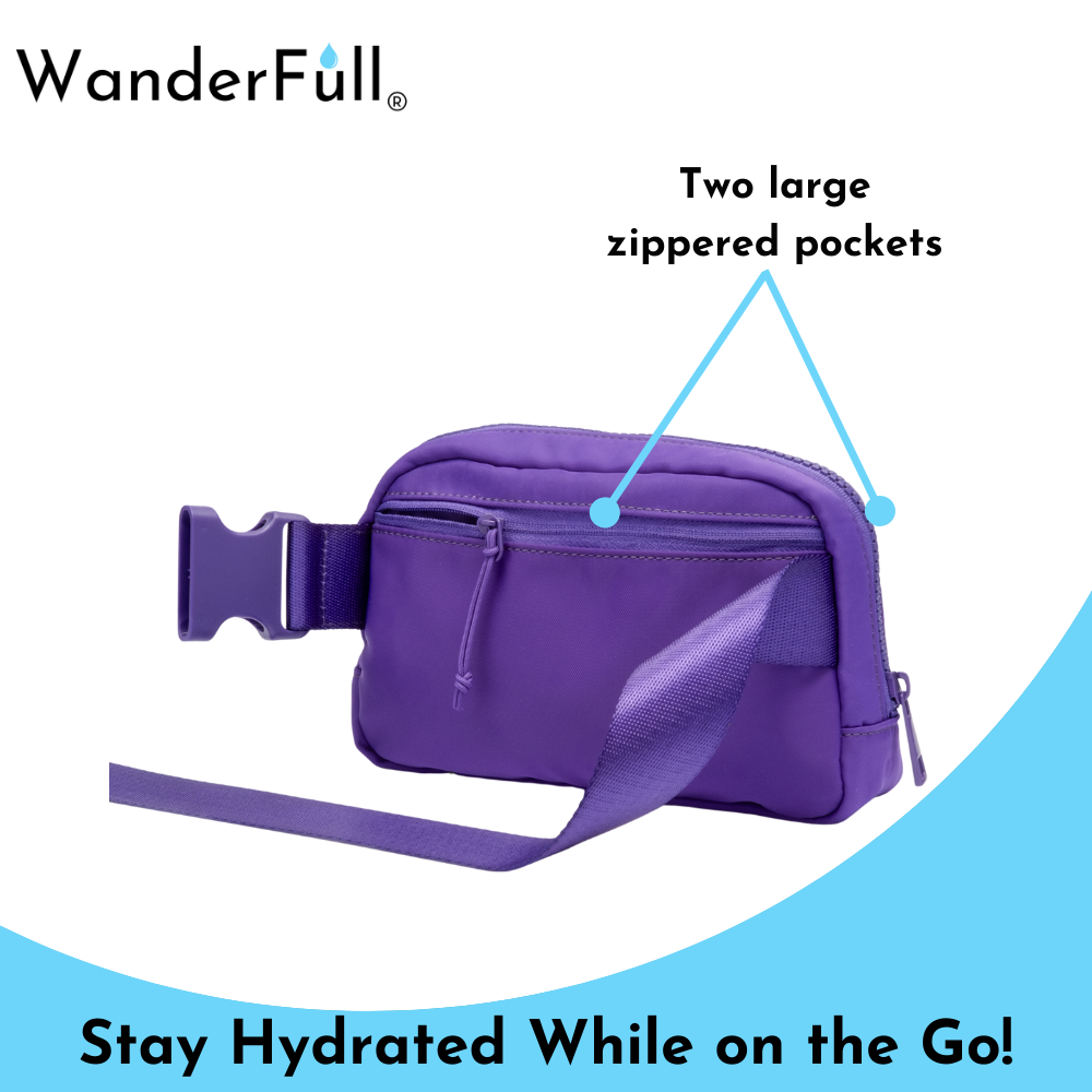 Purple HydroBeltbag™ with Removable HydroHolster™