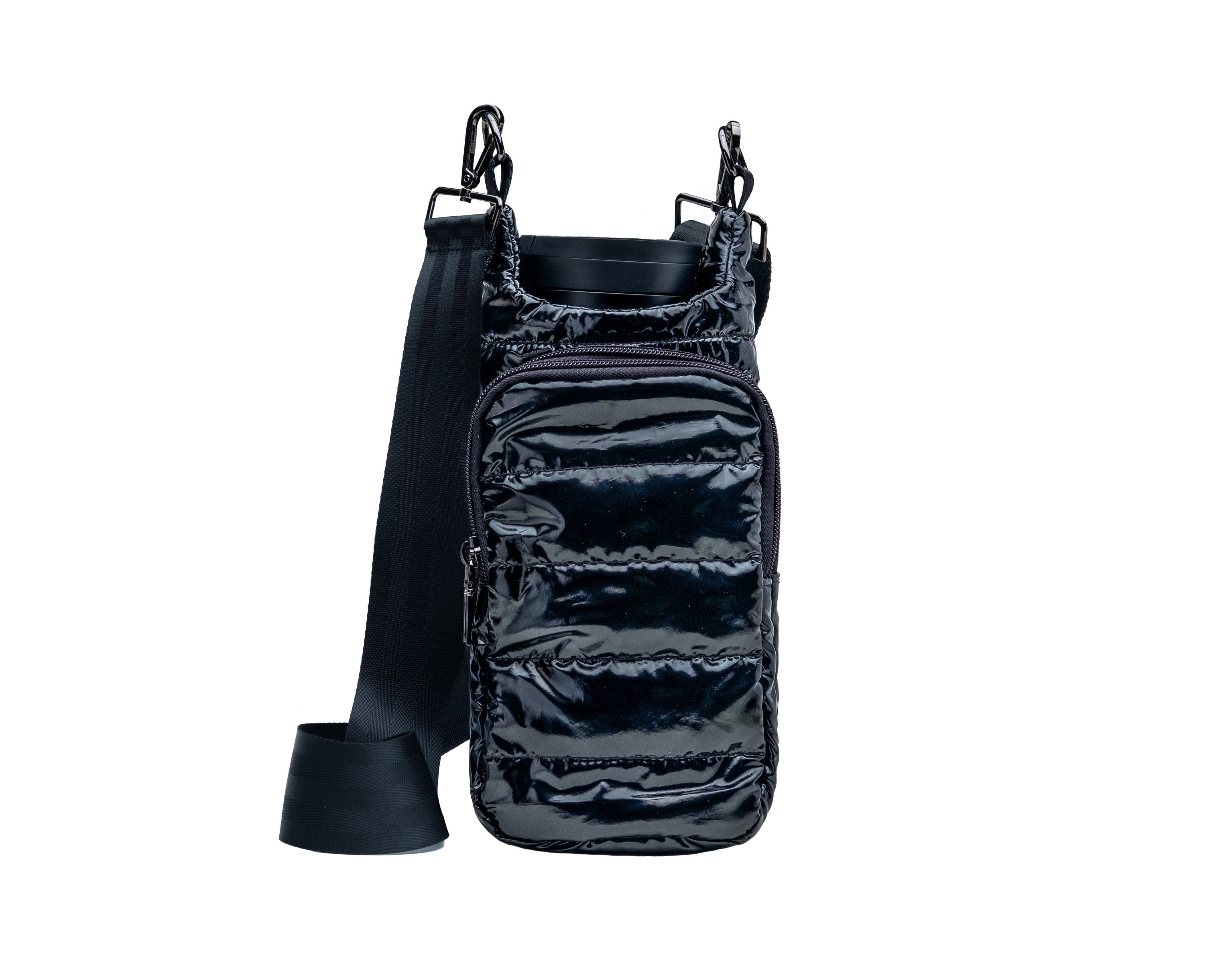 Wholesale Packs - Black Glossy HydroBag with Black Strap