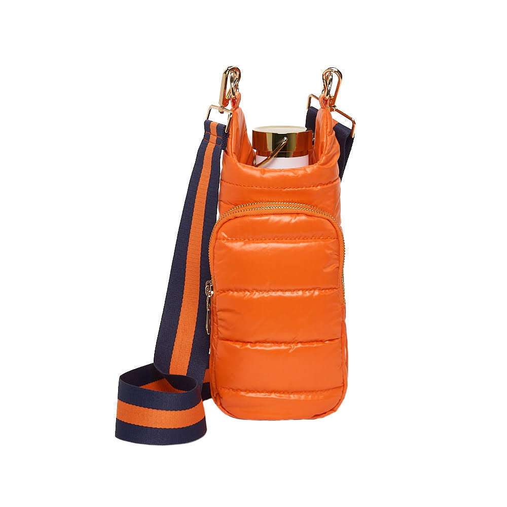 Clementine Orange Matte HydroBag™ with Navy/Orange