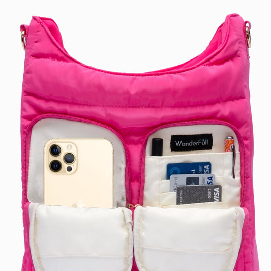 Dark Pink HydroDouble Crossbody Bag