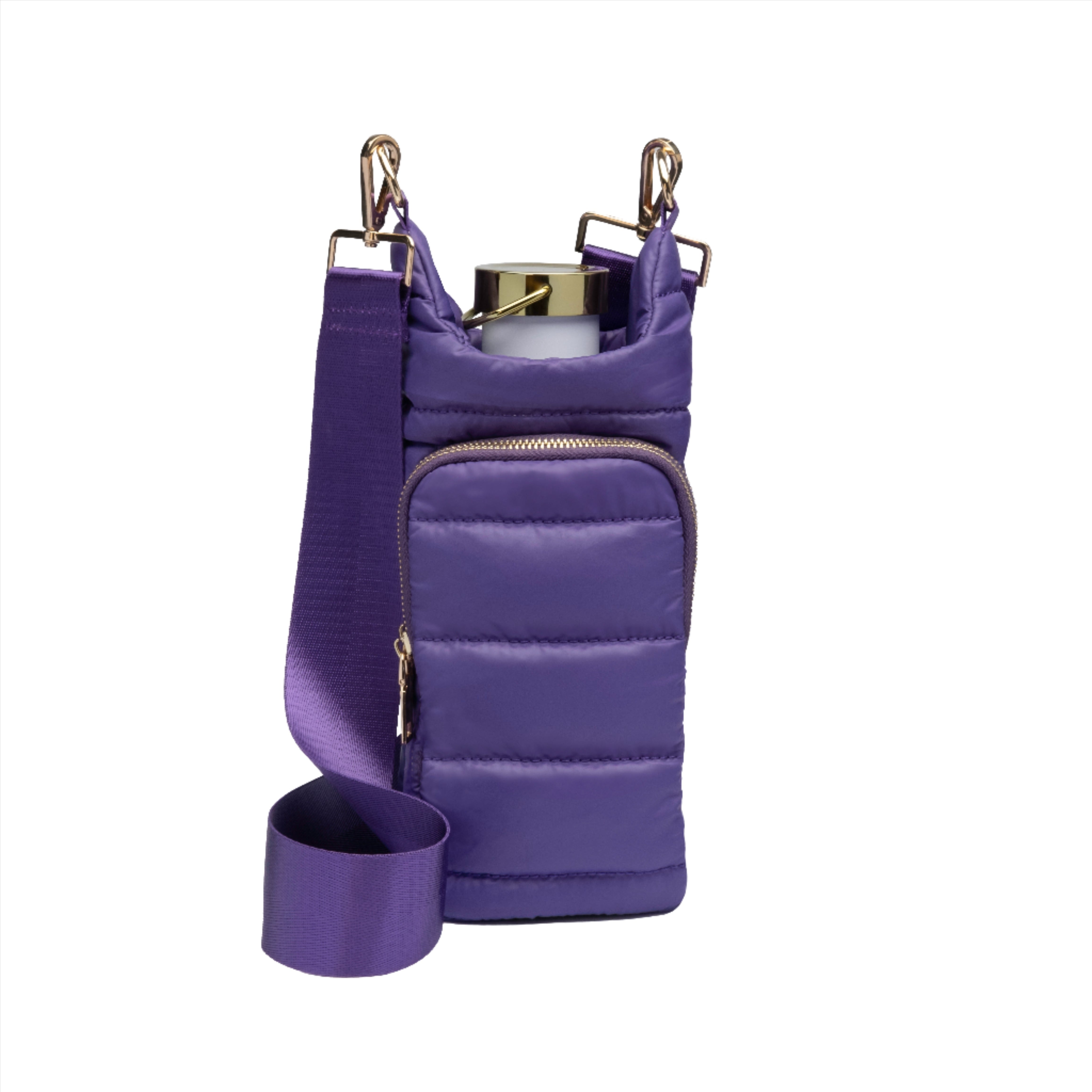 Deep Violet Matte HydroBag with Matching Solid Strap