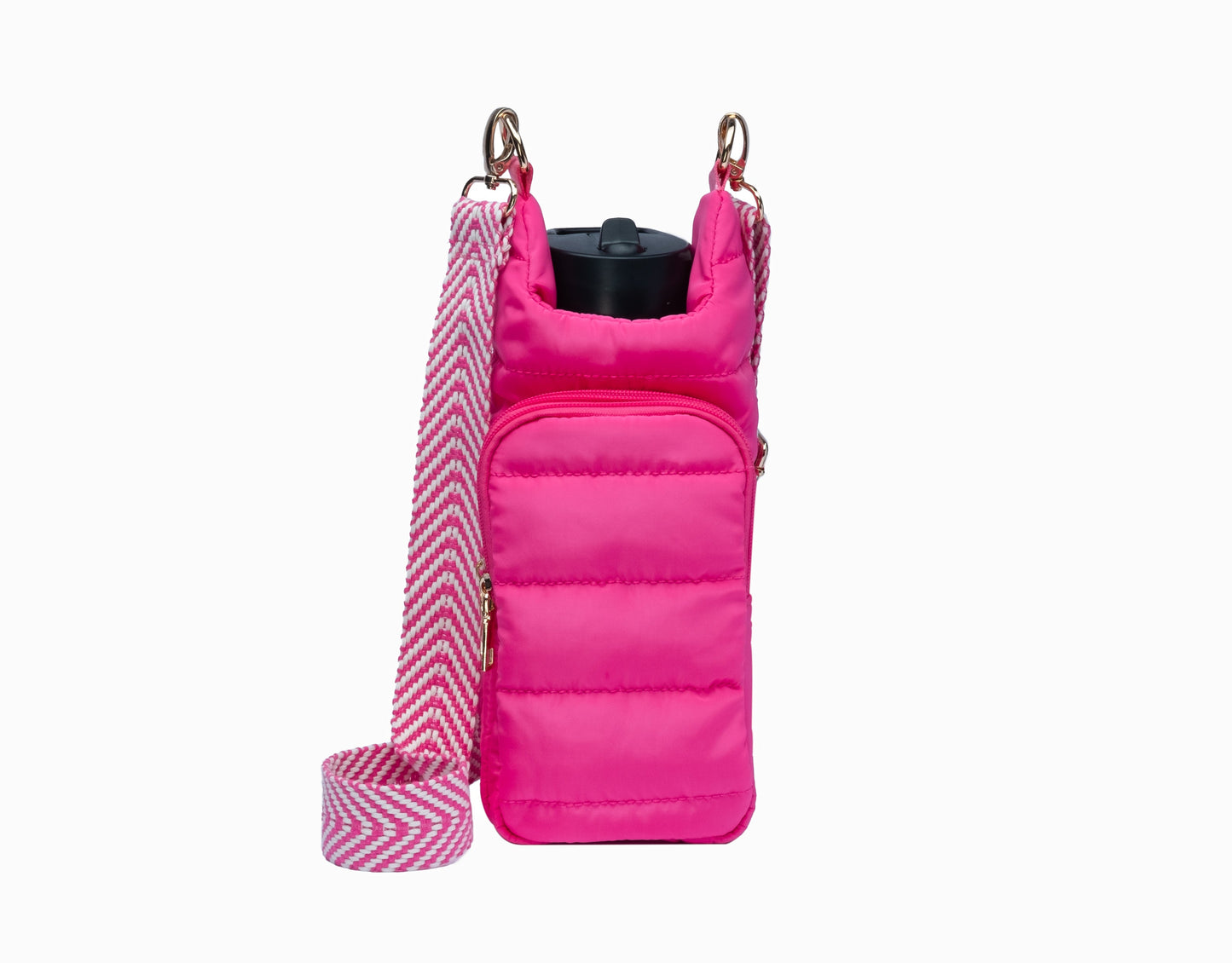 Wholesale Packs (2, 6, or 10) - Dark Pink HydroBag with Cream/Pink Strap
