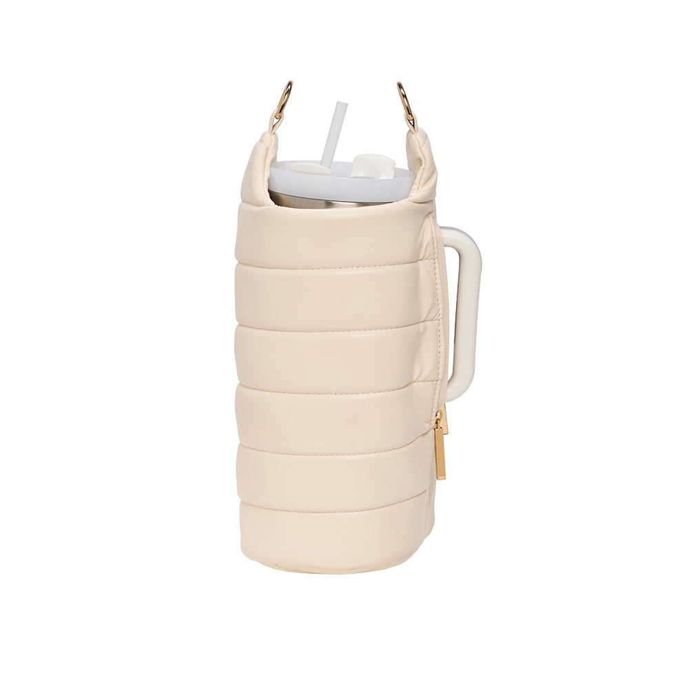 HydroBag® HANDLE™- Ivory Vegan Leather with Strap Bundle