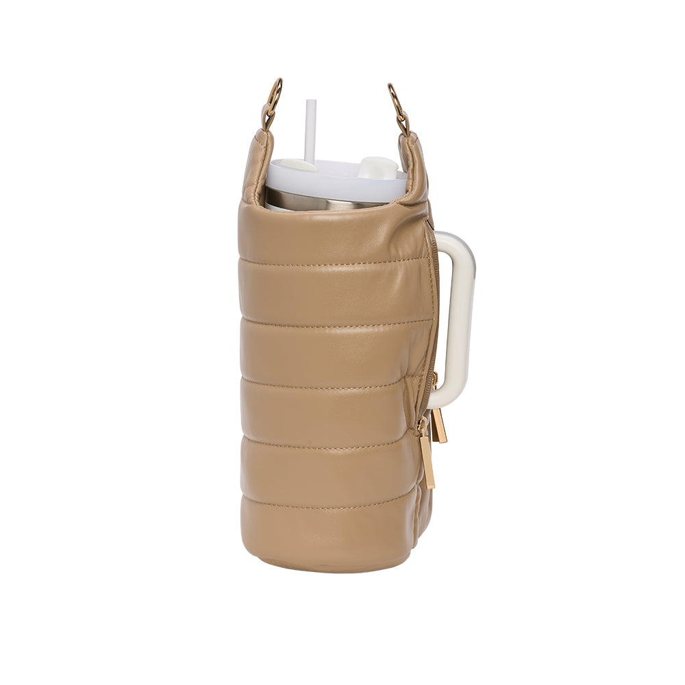 HydroBag® HANDLE™- Taupe Vegan Leather with Strap Bundle