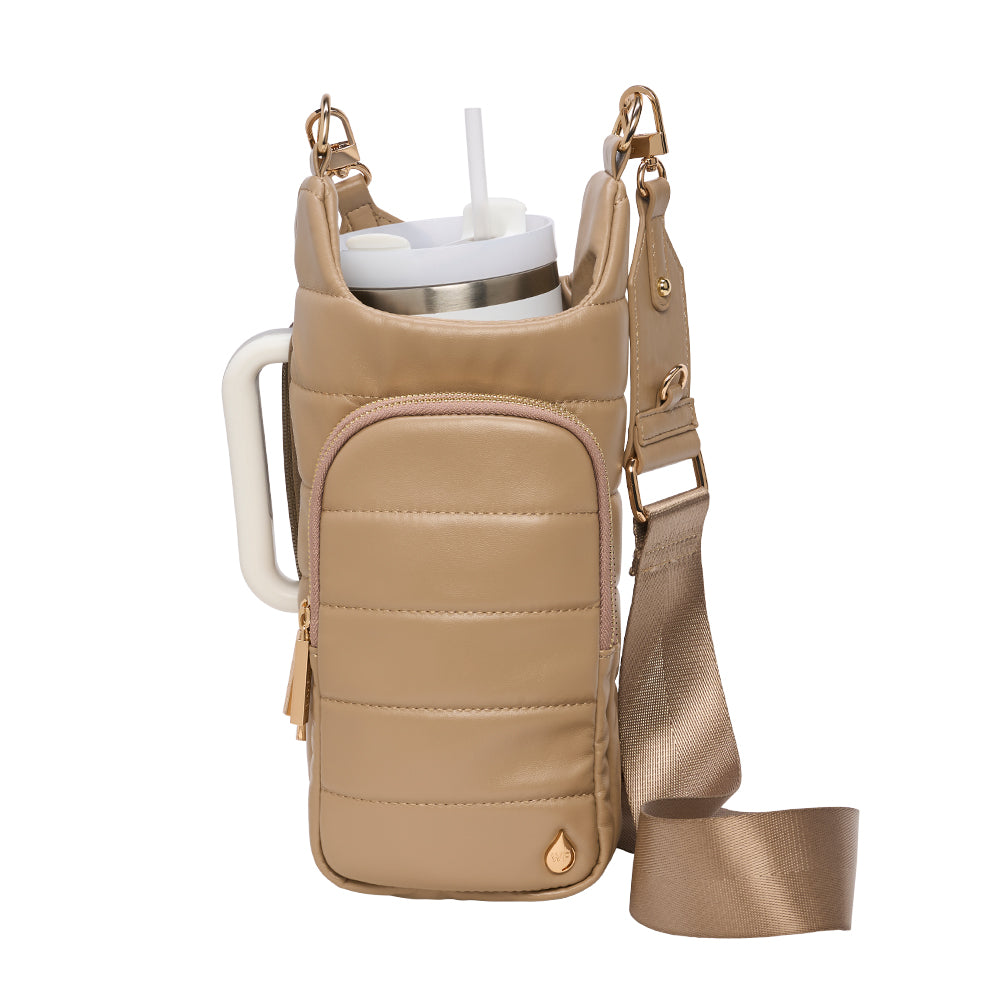 HydroBag® HANDLE™- Taupe Vegan Leather with Strap Bundle