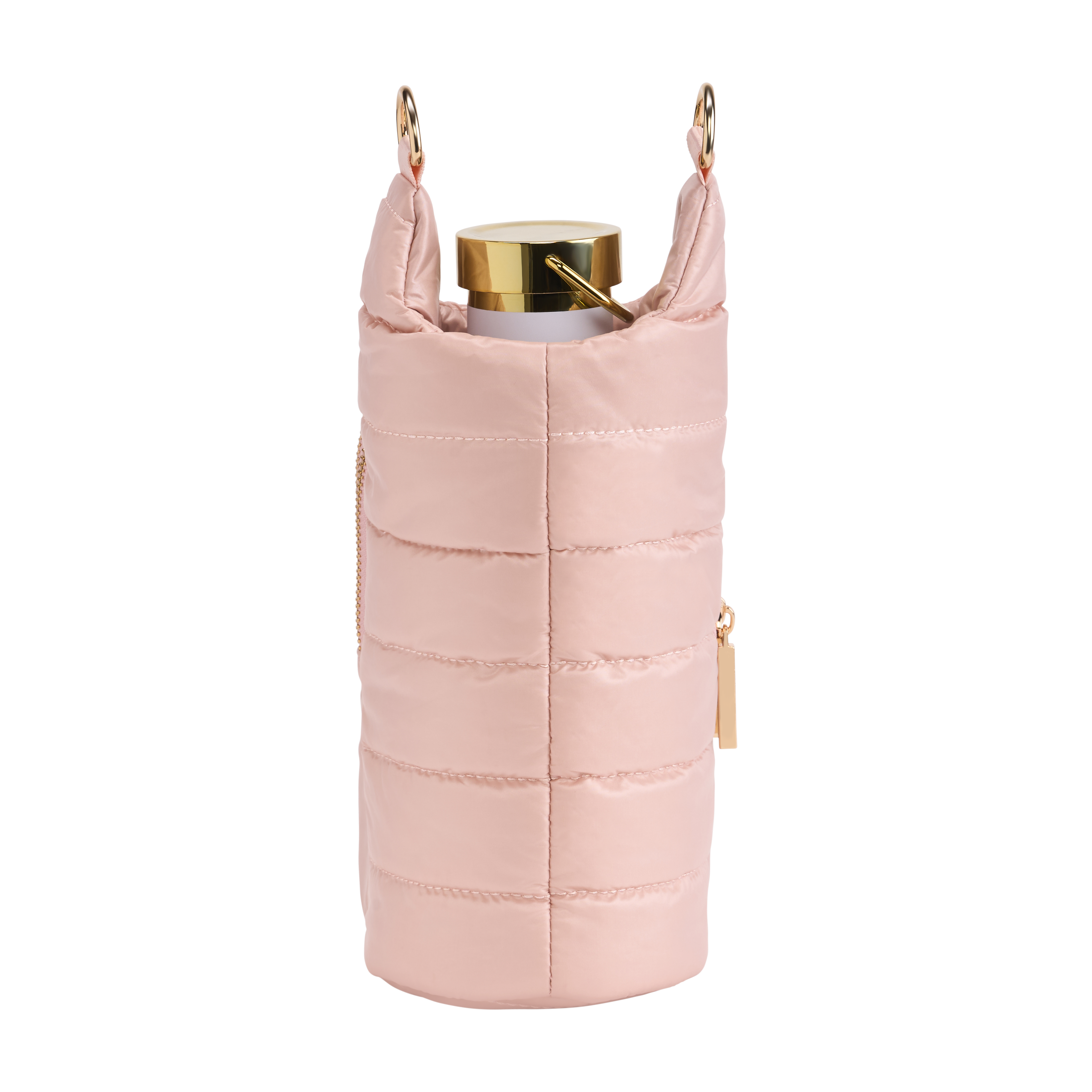 Blush HydroBag® with Blush and Ivory Striped Strap