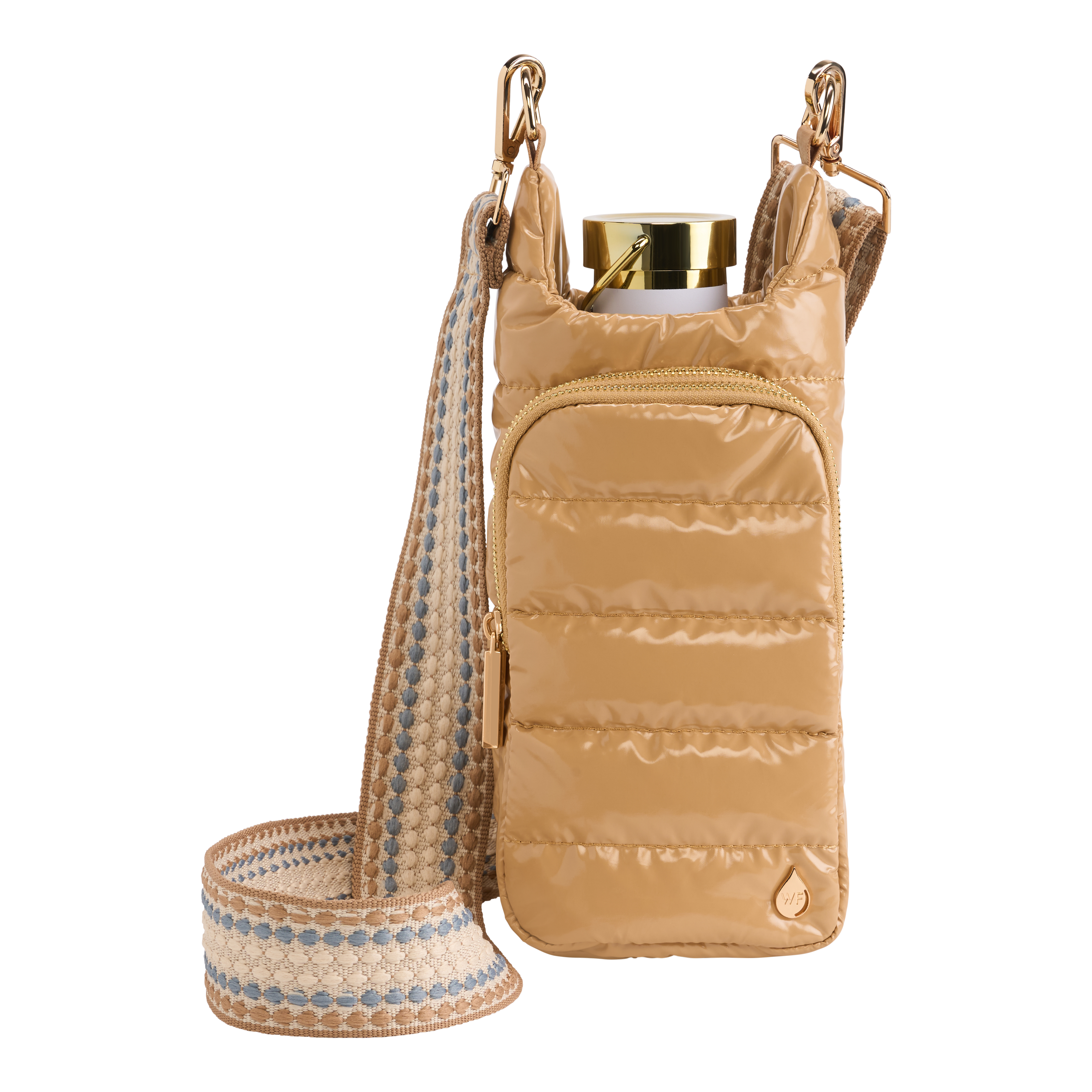Camel Lacquer HydroBag® with Camel Patterned Strap