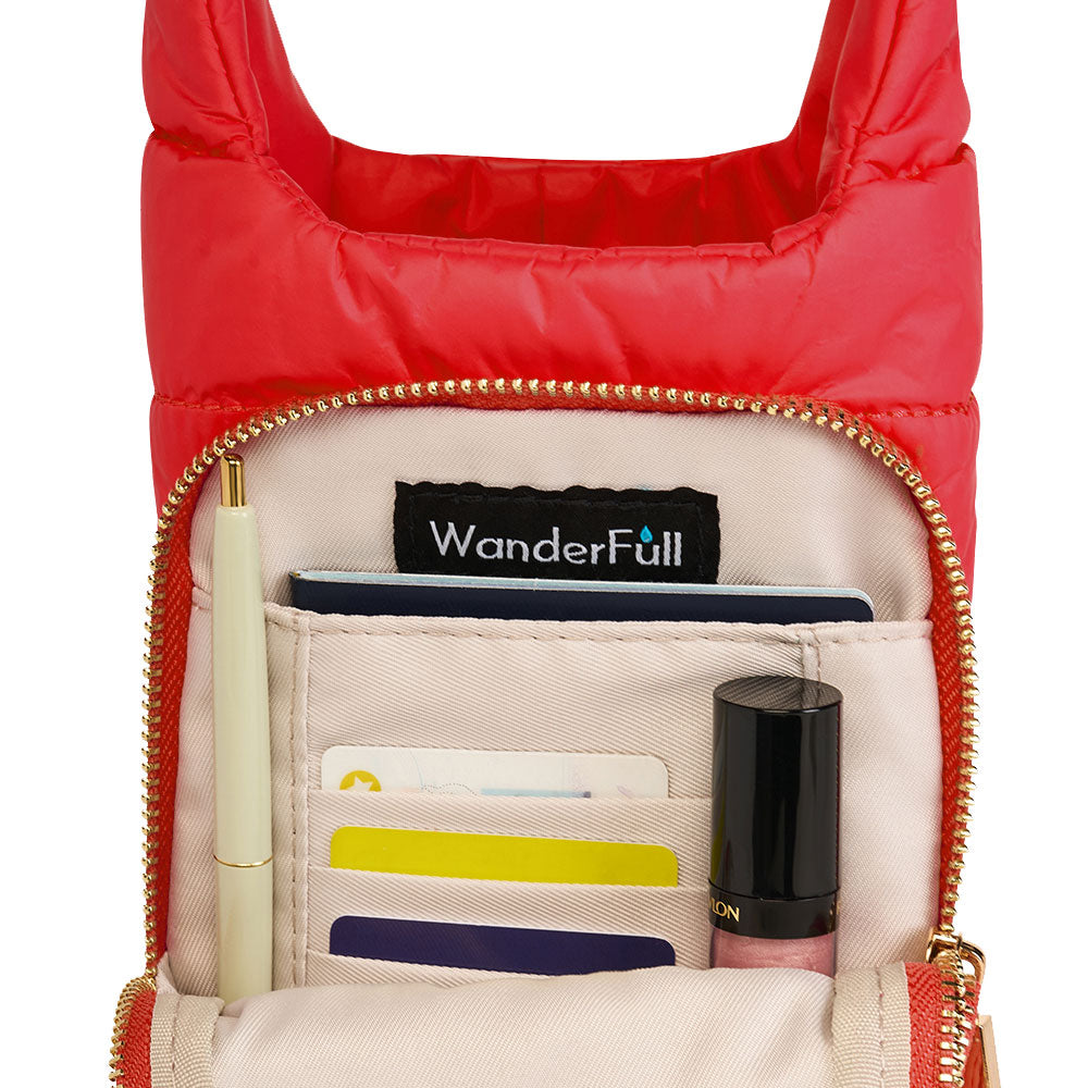 Poppy Red HydroBag® with Solid Strap