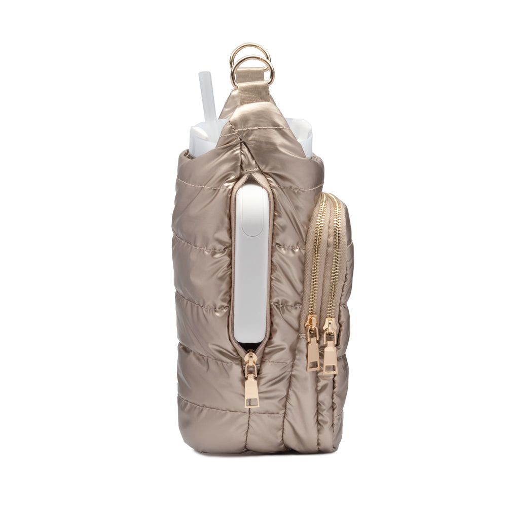 HydroBag HANDLE- Gold Shiny with Solid Matching Strap