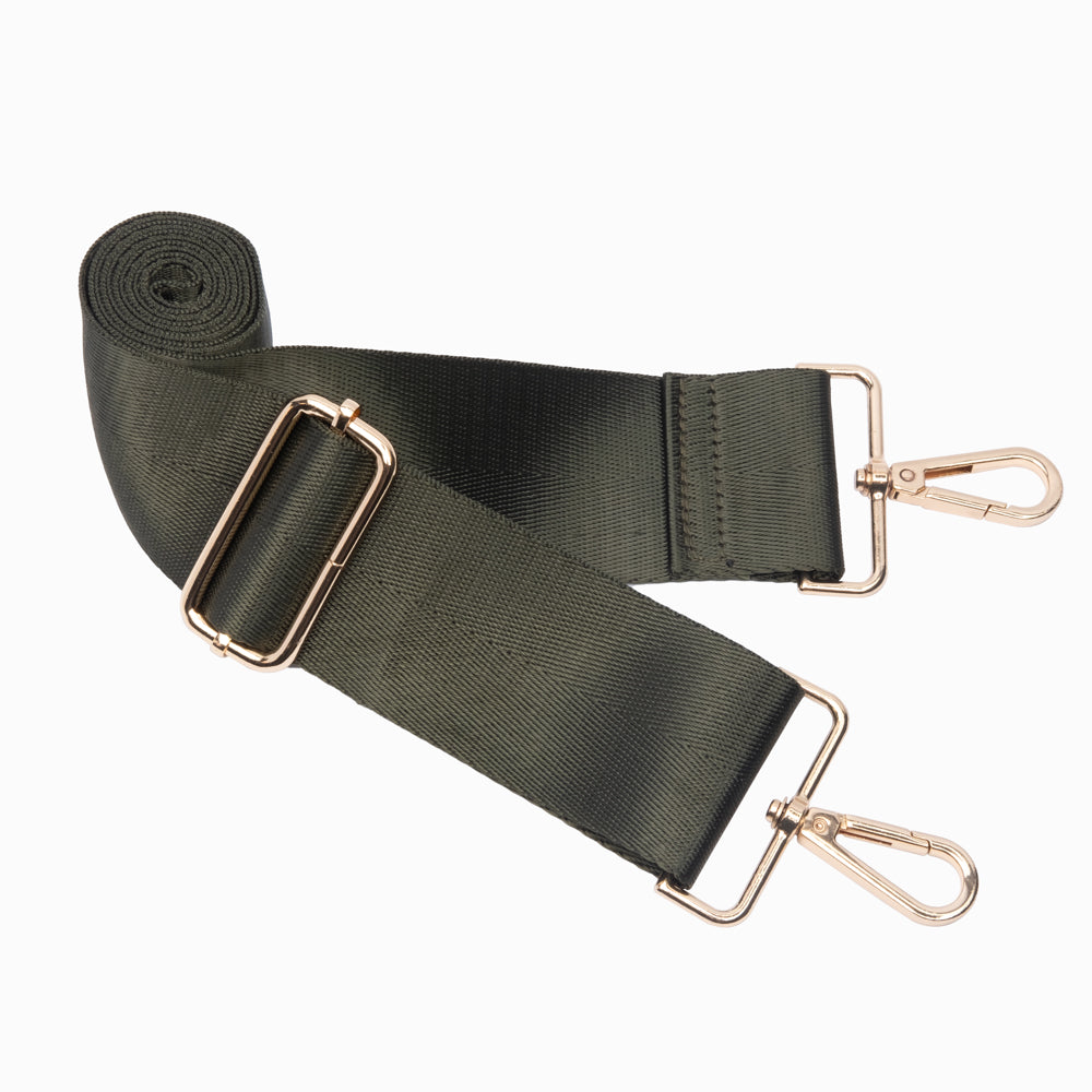 Wholesale - Solid Army Green Strap with Gold hardware