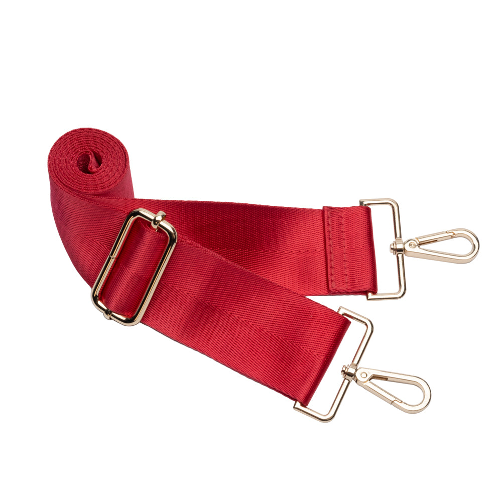 No Logo-Poppy Red Hydrobag with Solid Strap