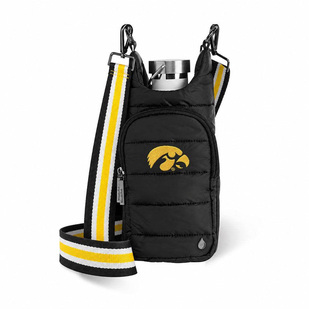 University of Iowa Hawkeyes Black Matte HydroBag®