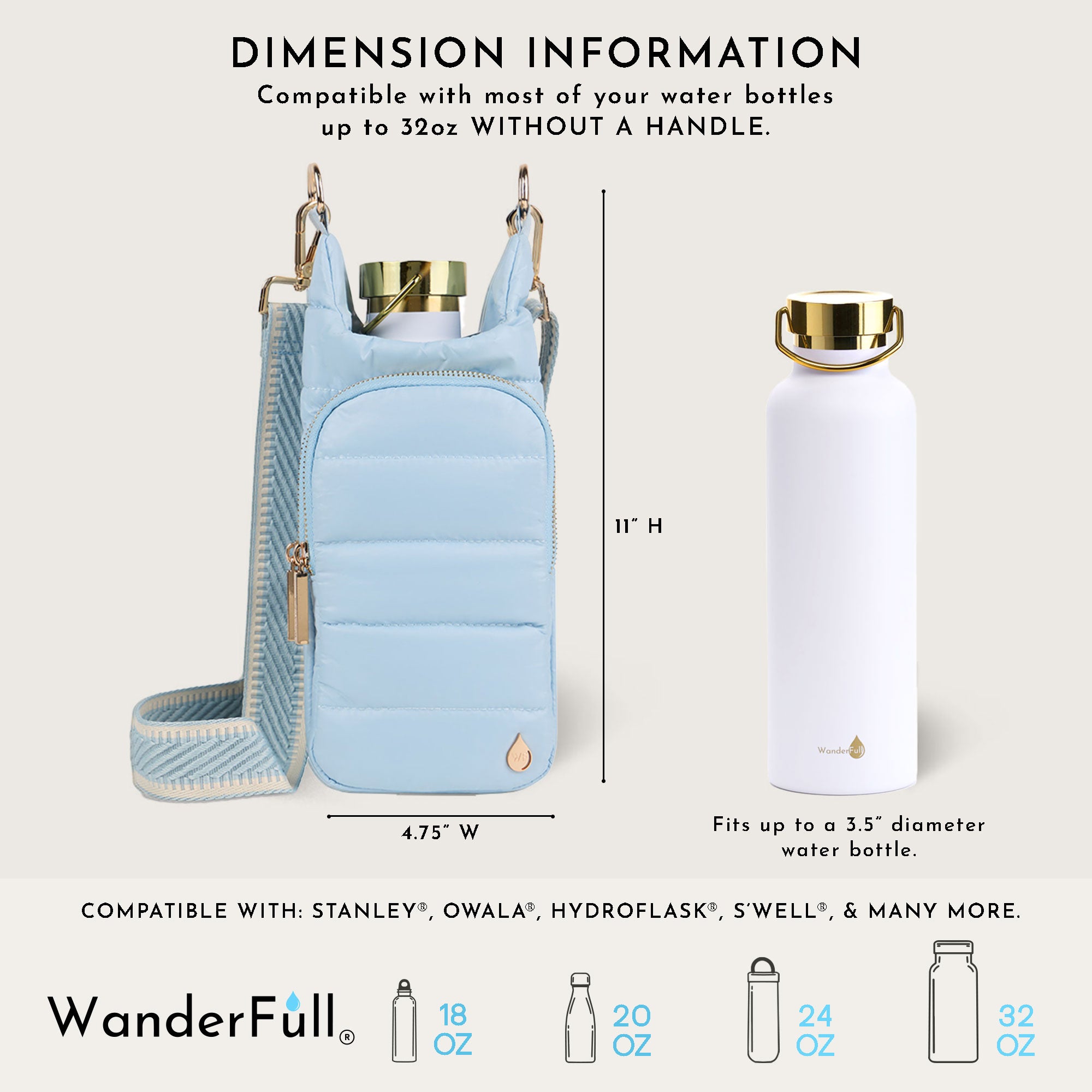 Cornflower Blue HydroBag®
