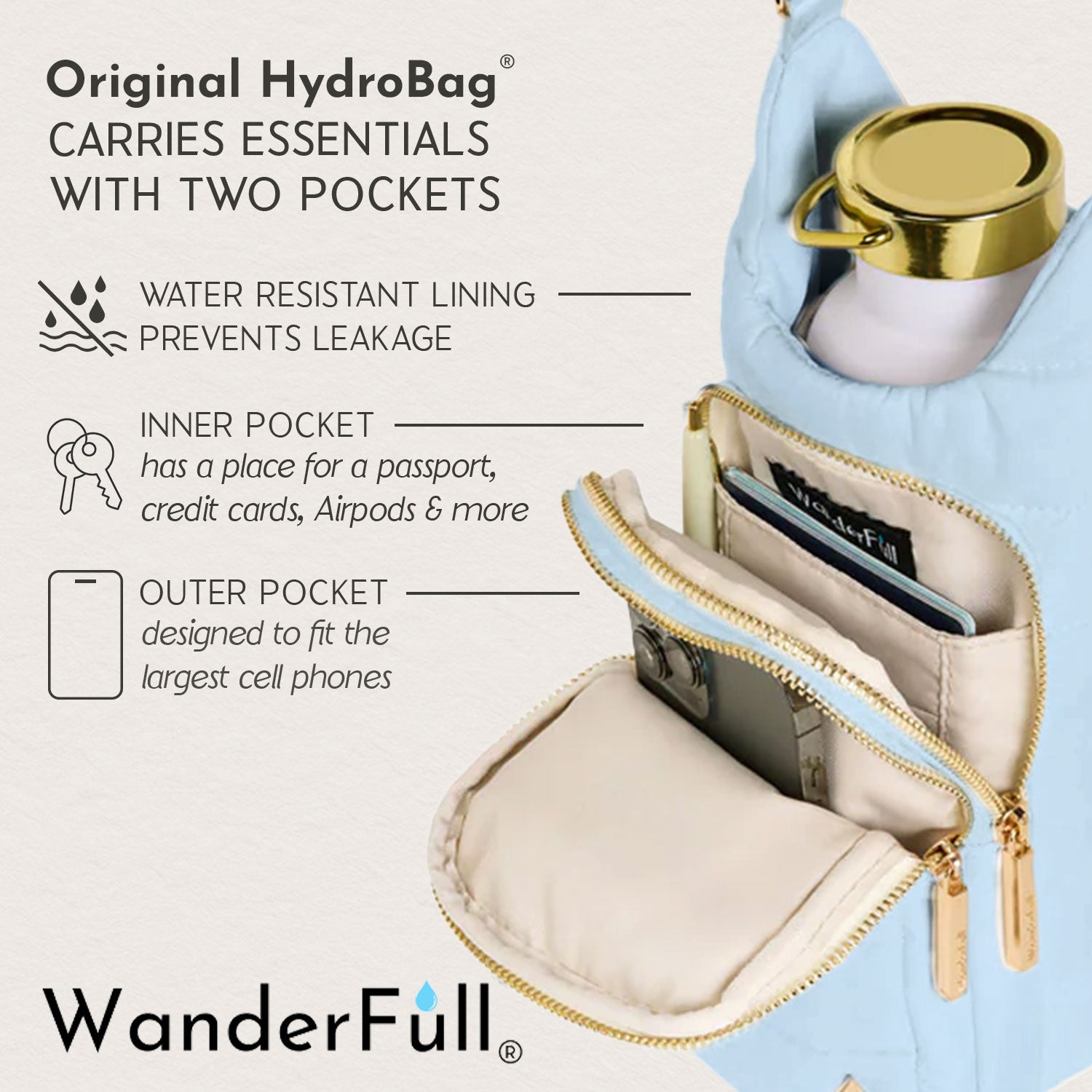 Cornflower Blue HydroBag®