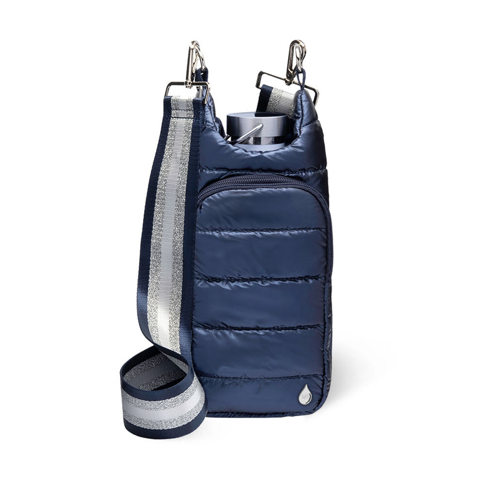Navy Blue Shiny HydroBag® and Additional Strap Bundle