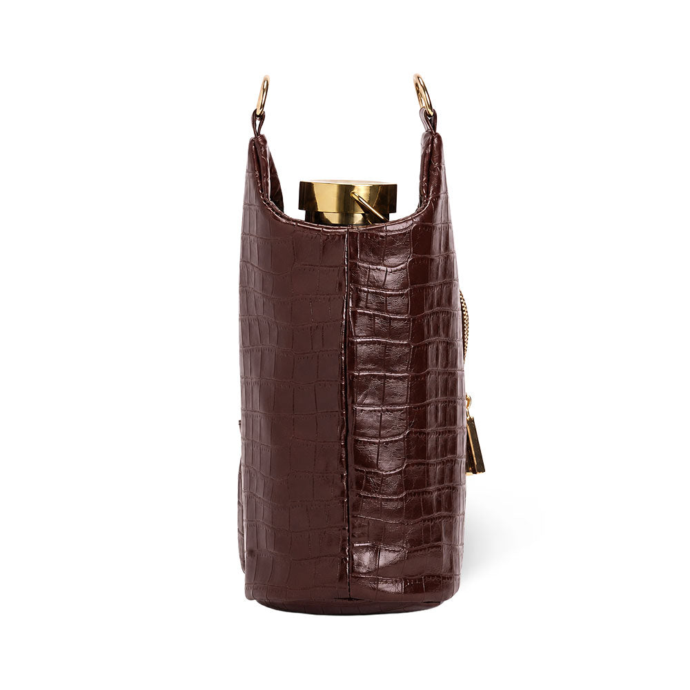 Merlot Faux Croc HydroBag®