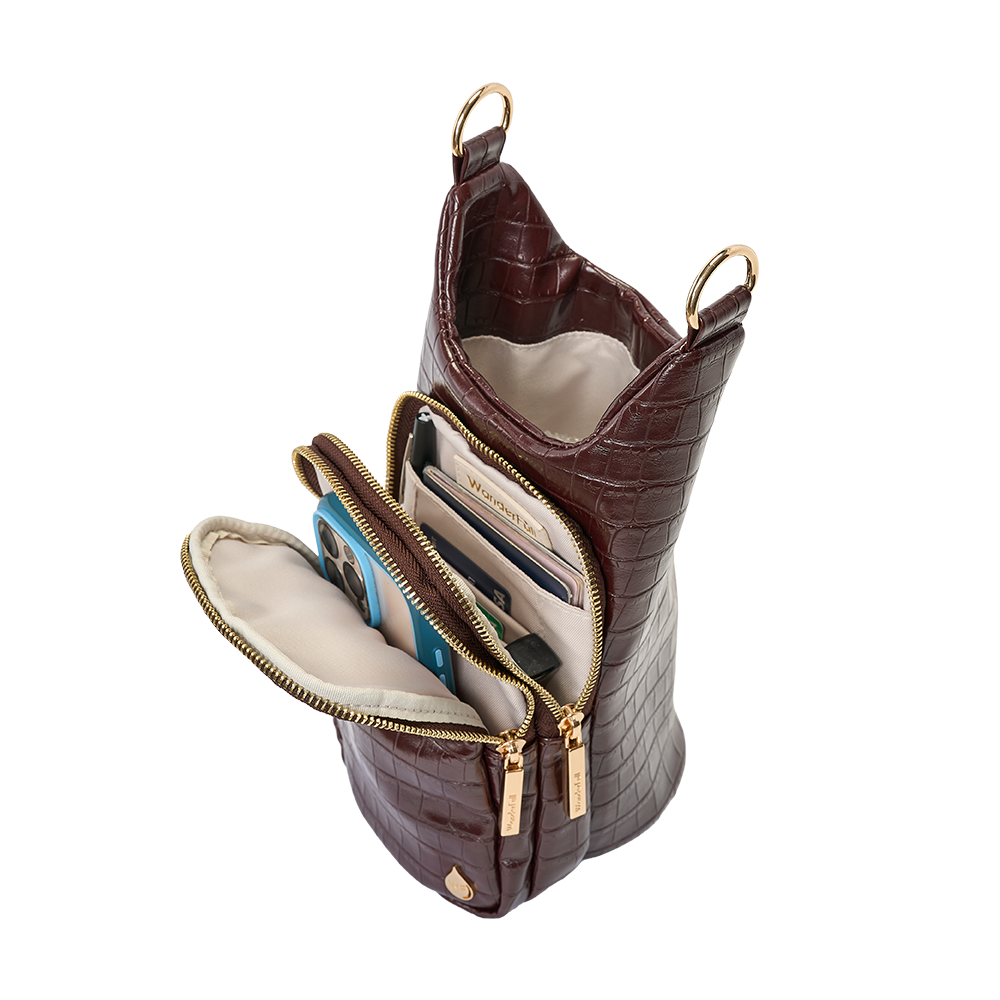 Merlot Faux Croc HydroBag®